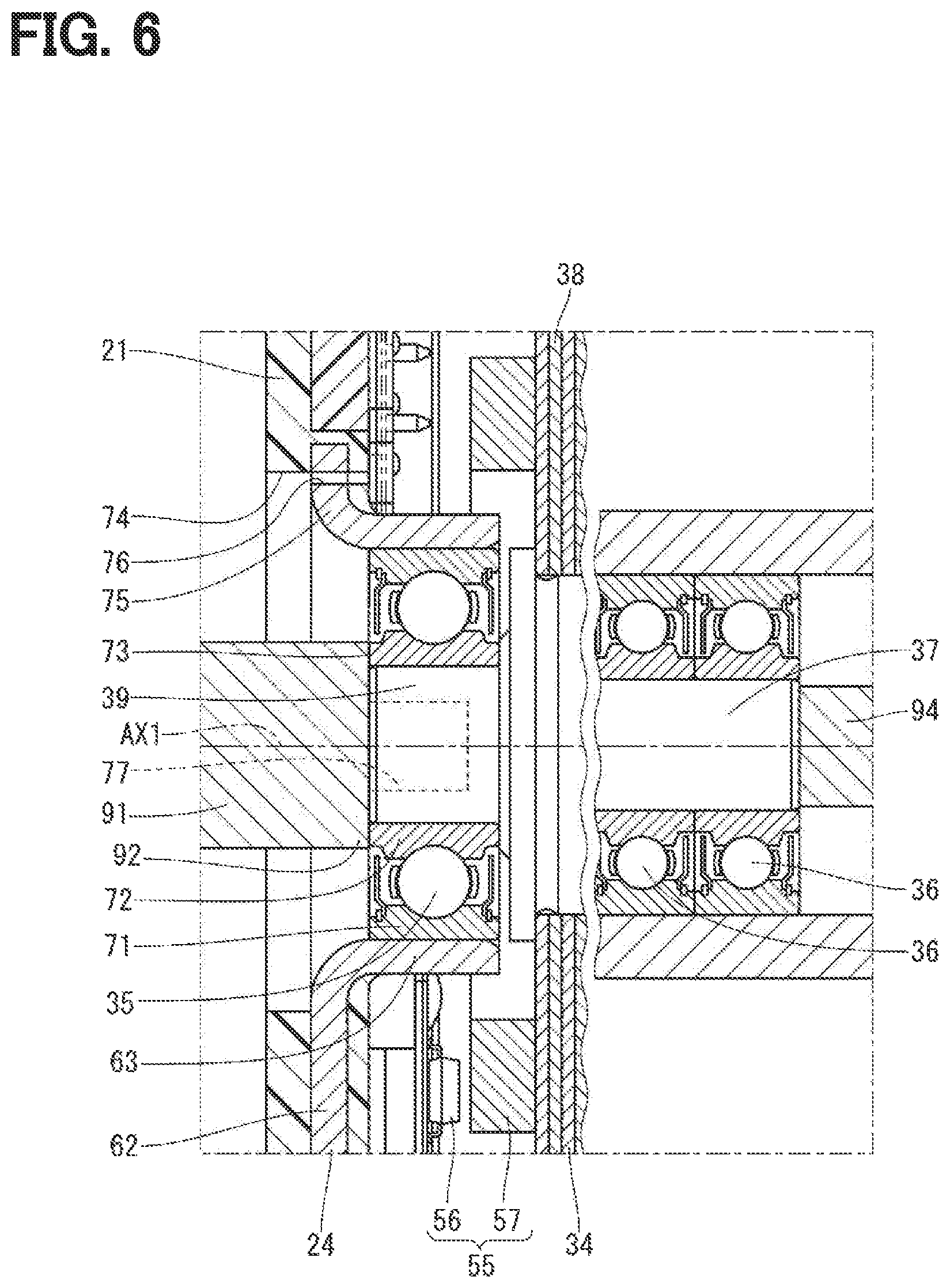Patent US12401250 Figure 6 – Rotary actuator