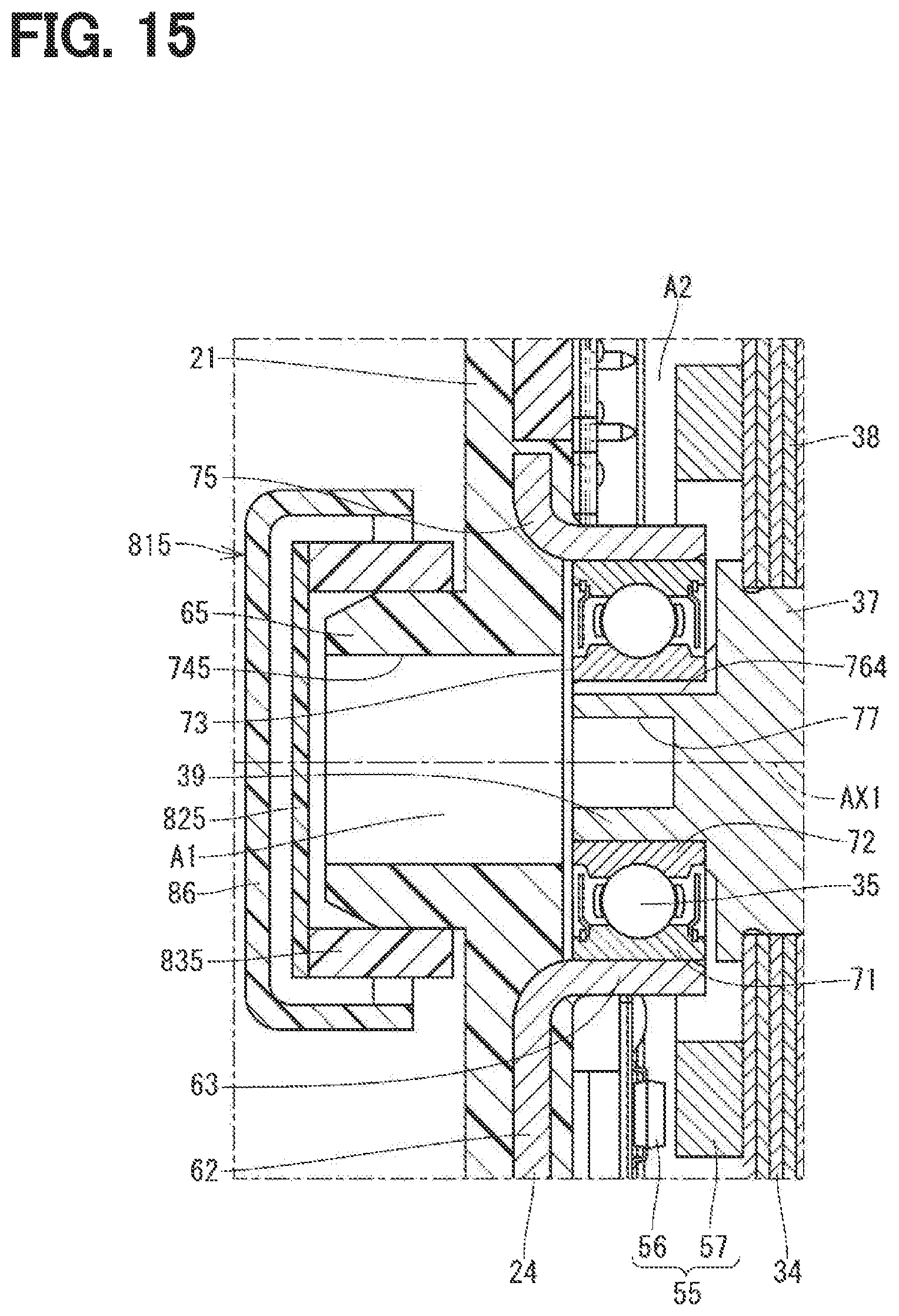 Patent US12401250 Figure 15 – Rotary actuator