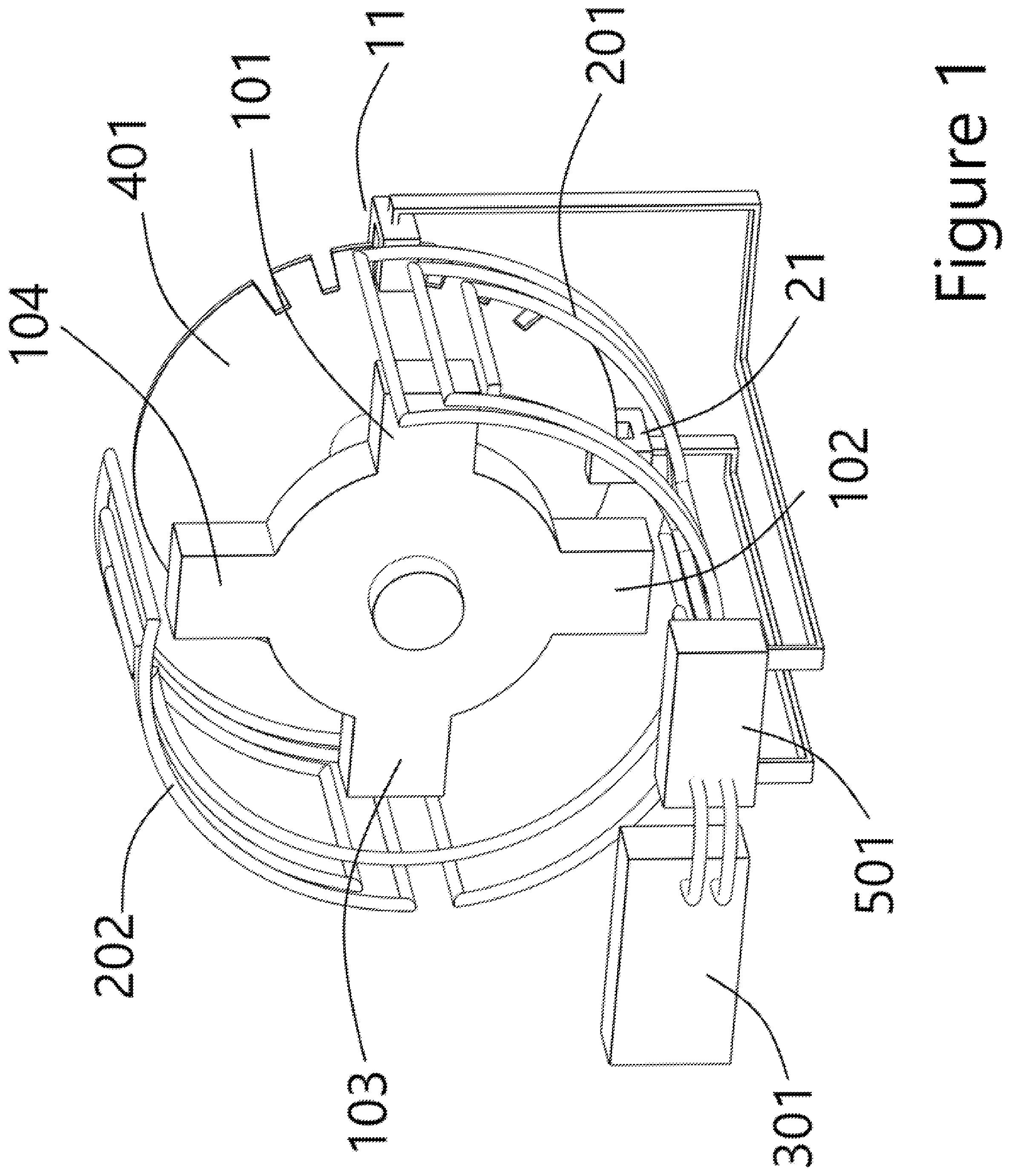 Patent US12401258 Figure 1 – Apparatus for operating simultaneously as DC (direct current) motor and DC generator