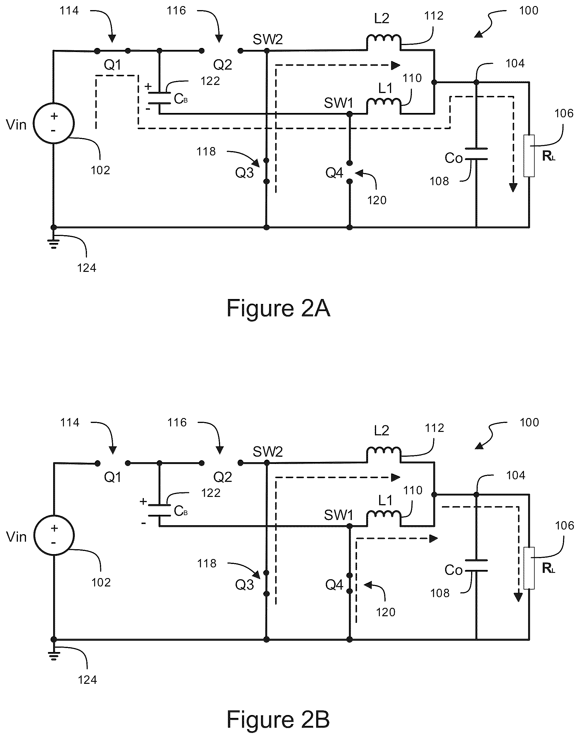 Patent US12401261 Figure 2 – Power converters with current sensing