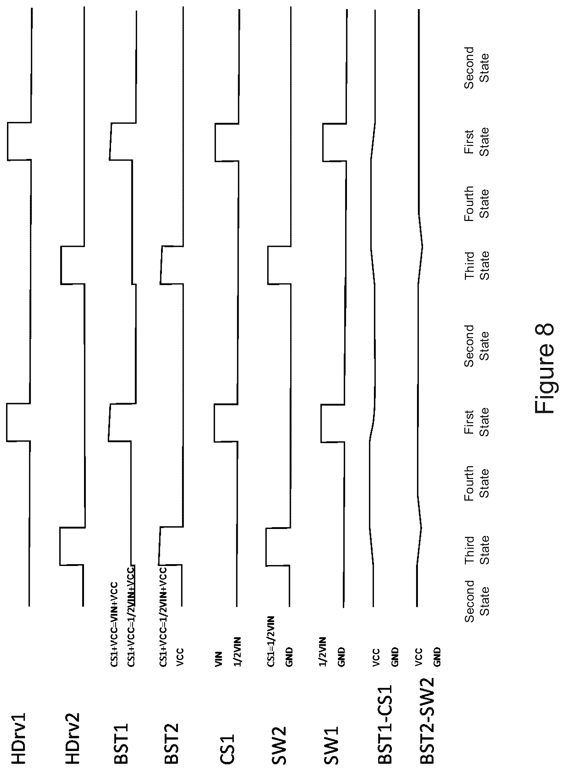 Patent US12401261 Figure 9 – Power converters with current sensing