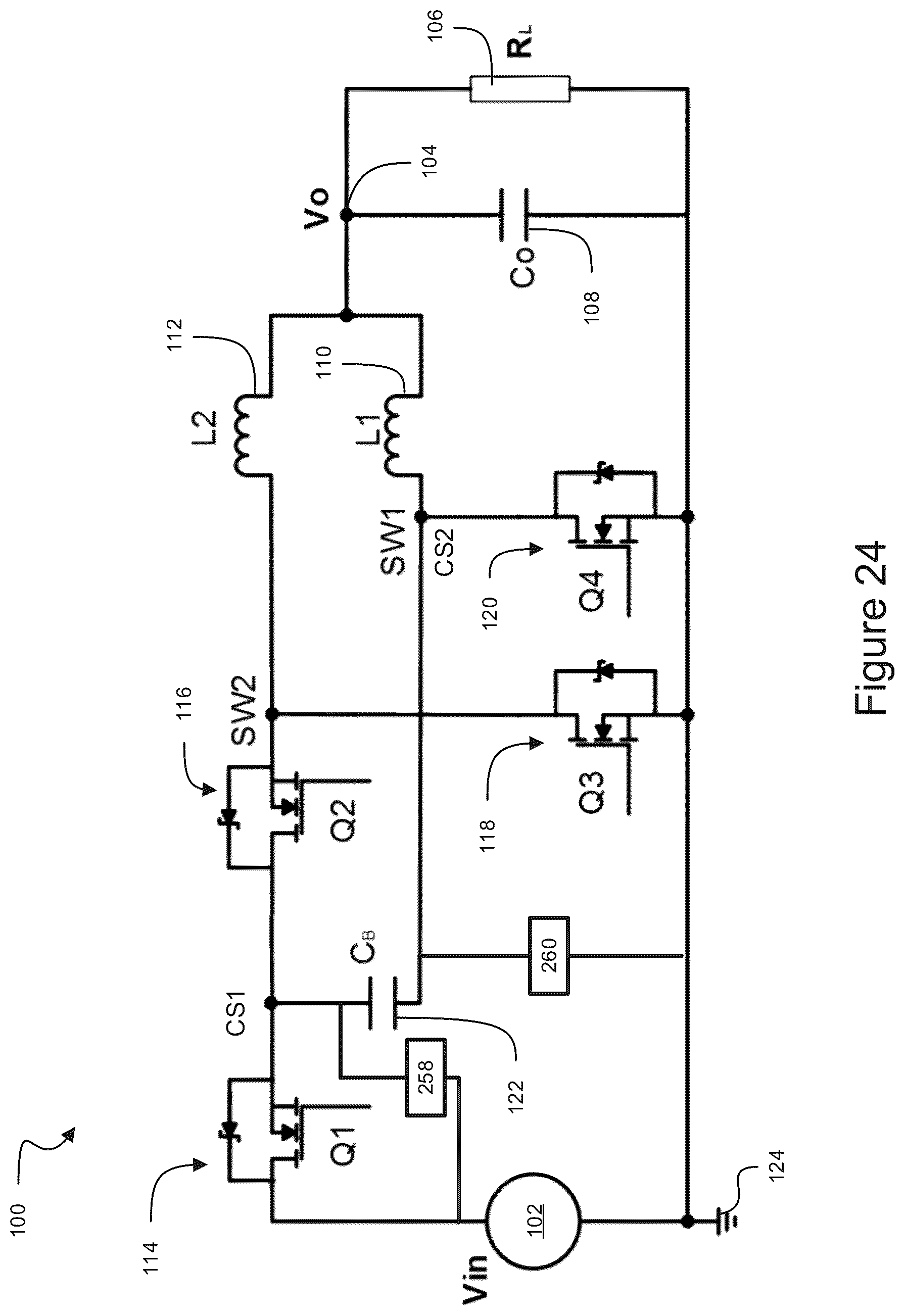 Patent US12401261 Figure 20 – Power converters with current sensing