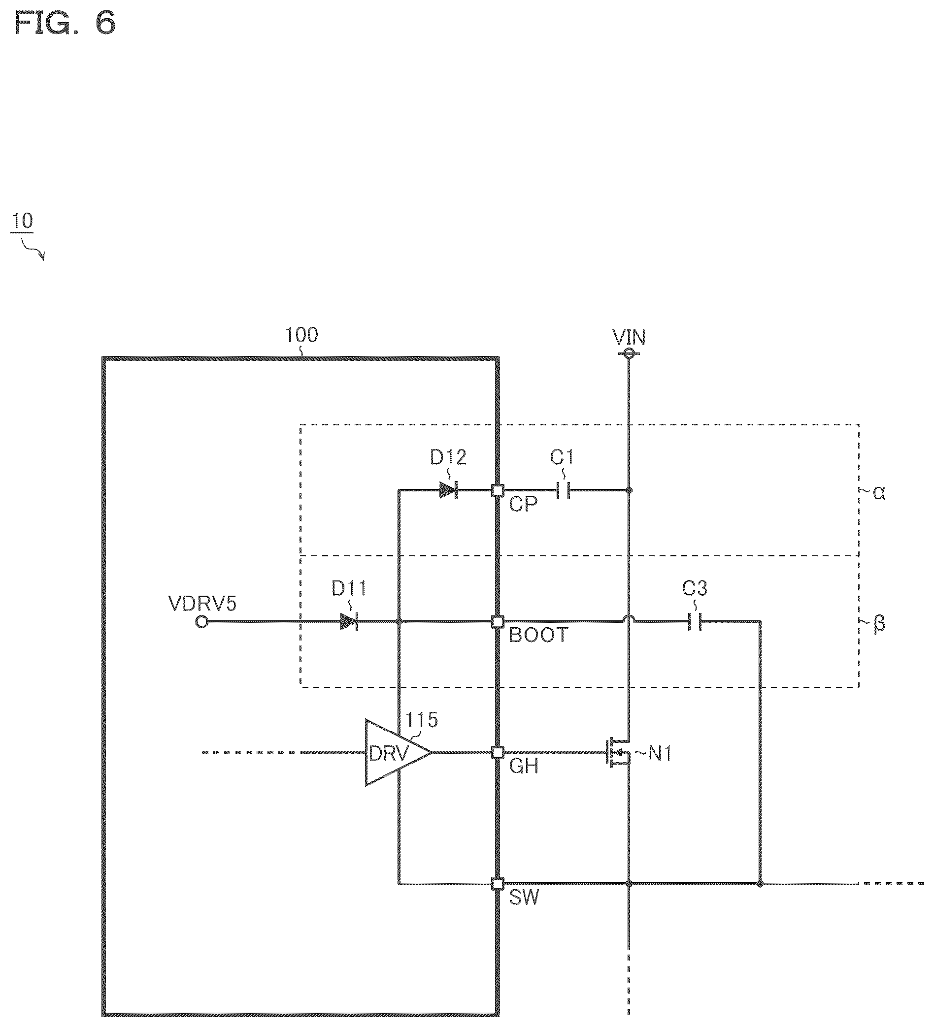 Patent US12401284 Figure 6 – Light-emitting element driving control device and light-emitting element driving circuit device