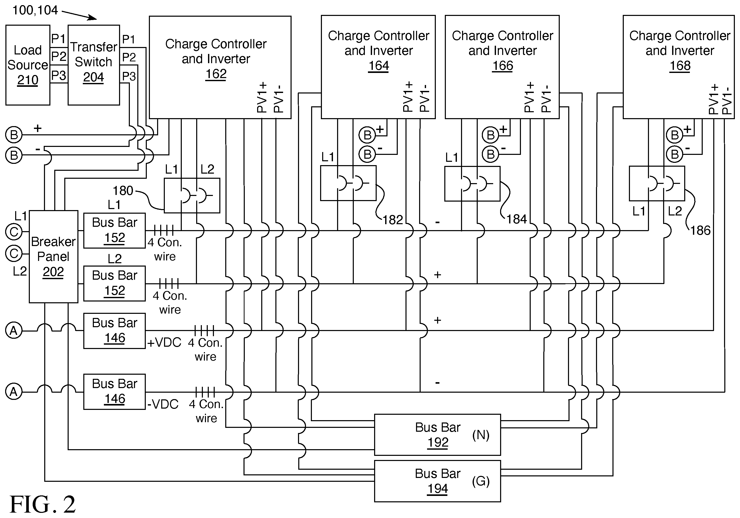 Patent US12401308 Figure 2 – Device for generation and distribution of electrical power