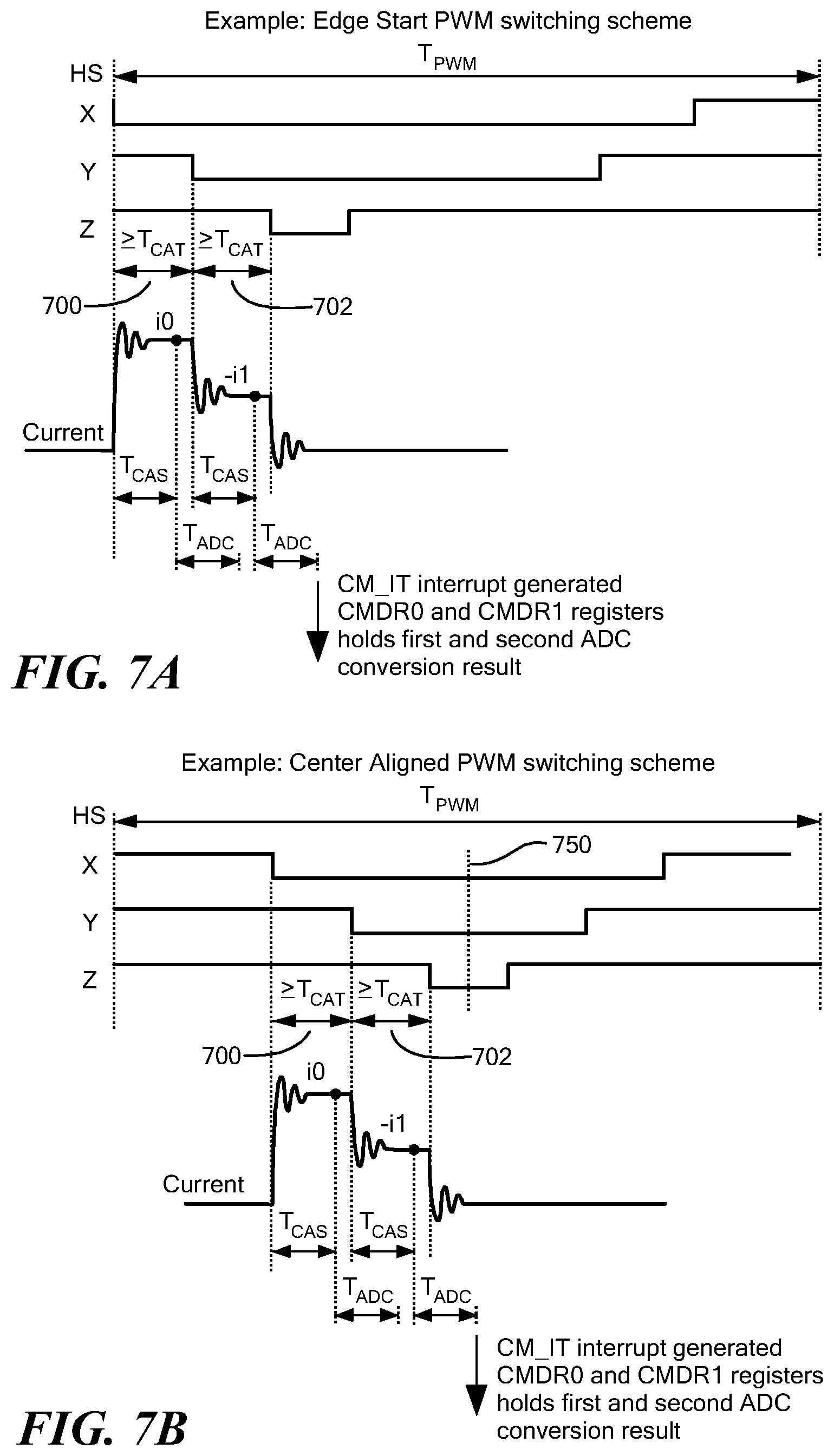 Patent US12401309 Figure 9 – Three-phase motor current measurement