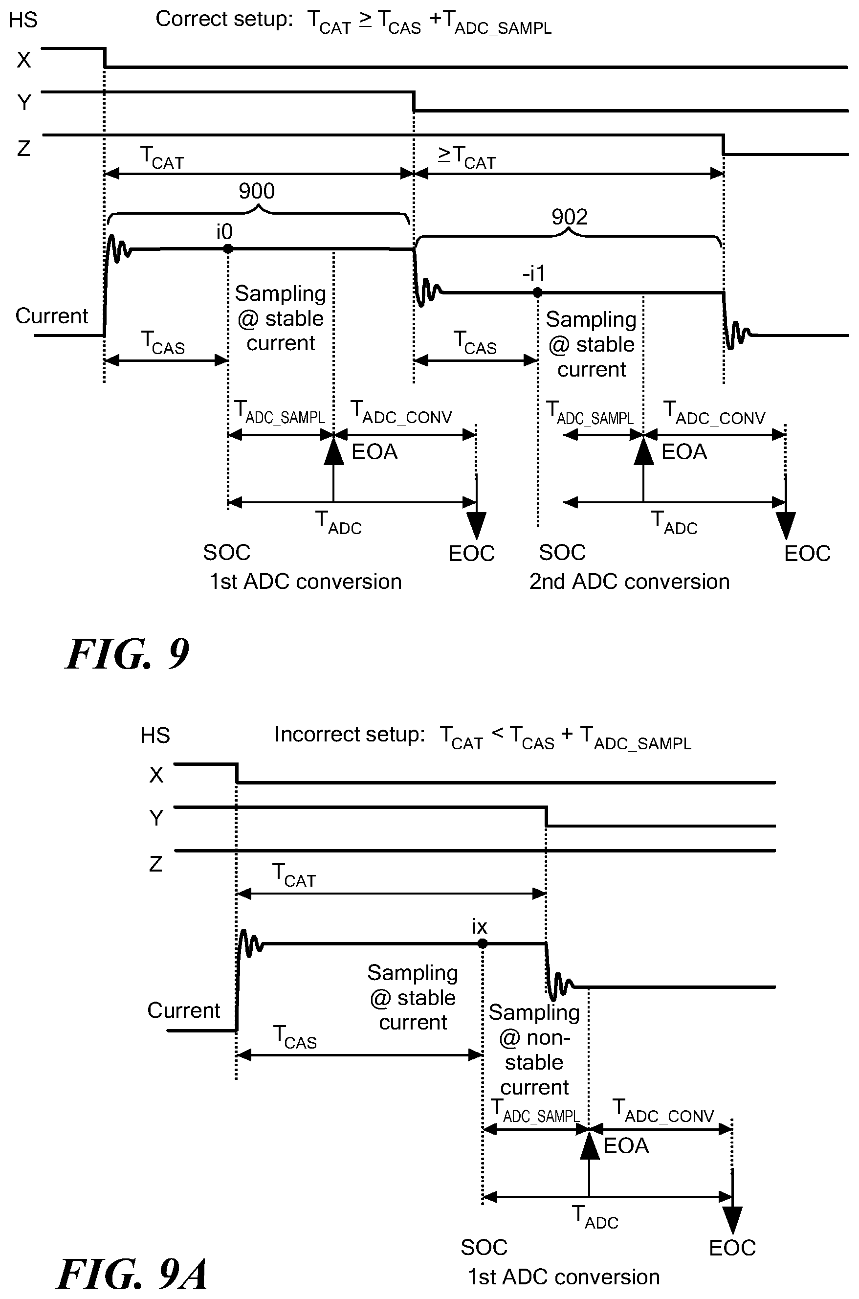 Patent US12401309 Figure 11 – Three-phase motor current measurement