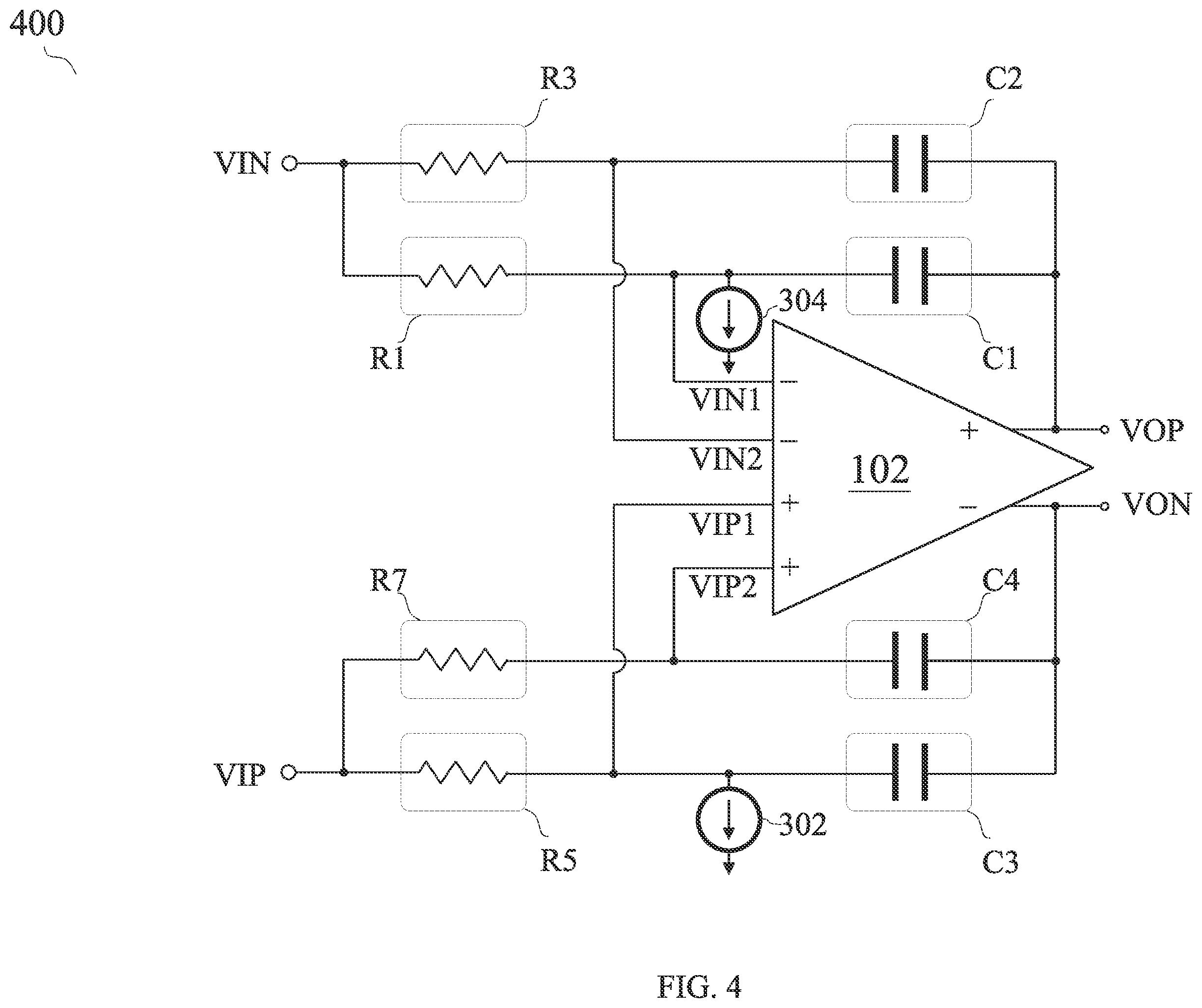 Patent US12401333 Figure 4 – Amplifier