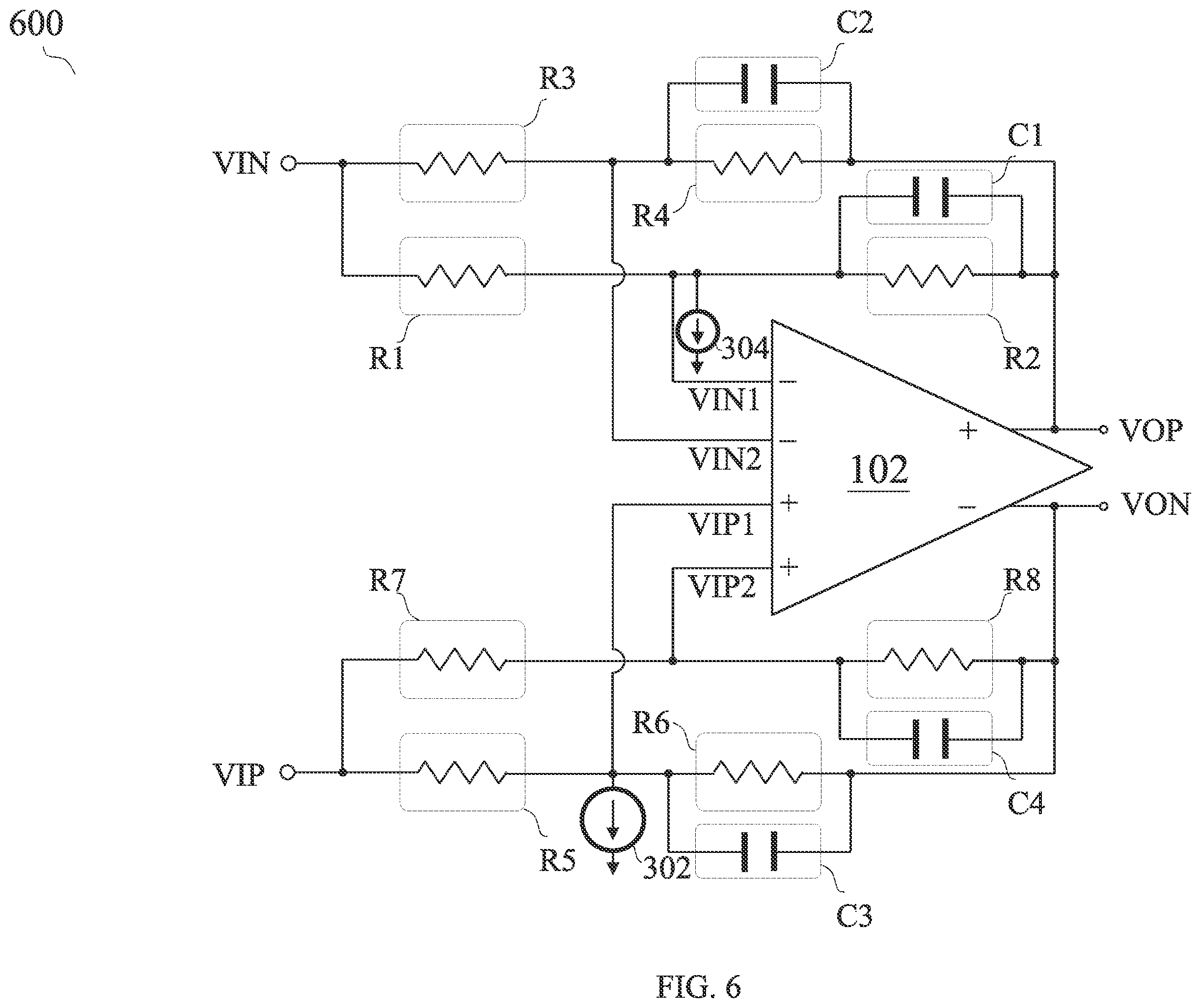 Patent US12401333 Figure 6 – Amplifier