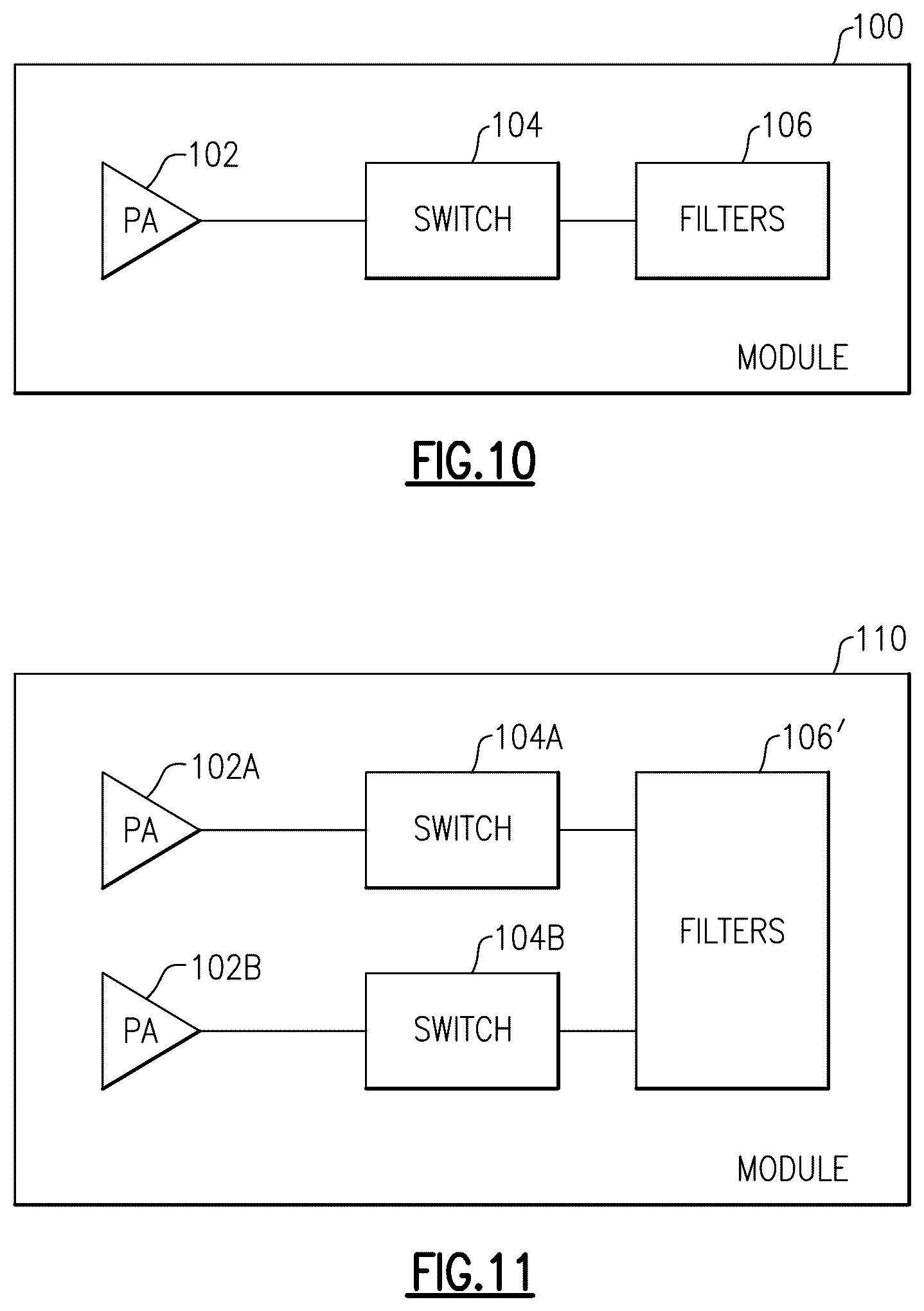 Patent US12401340 Figure 10 – Acoustic wave device with multi-layer piezoelectric substrate with heat dissipation