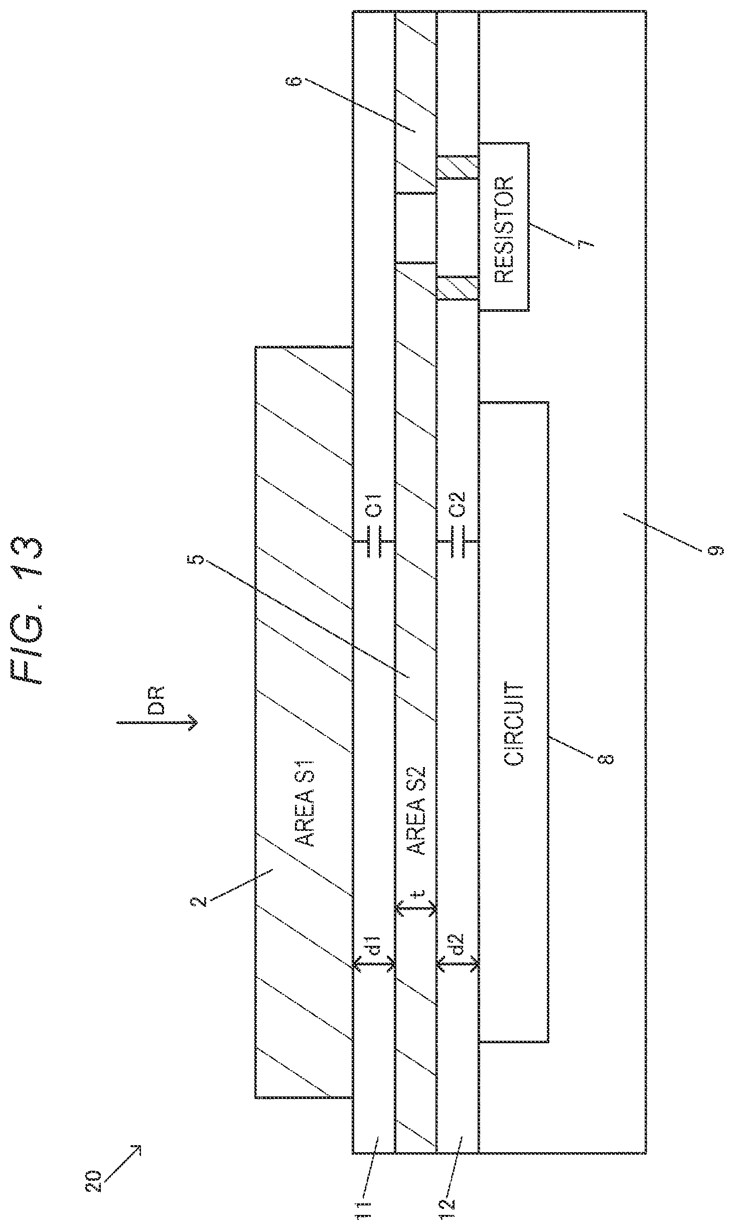 Patent US12401341 Figure 7 – Integrated circuit apparatus and oscillator including a protective wiring provided between a pad and a circuit