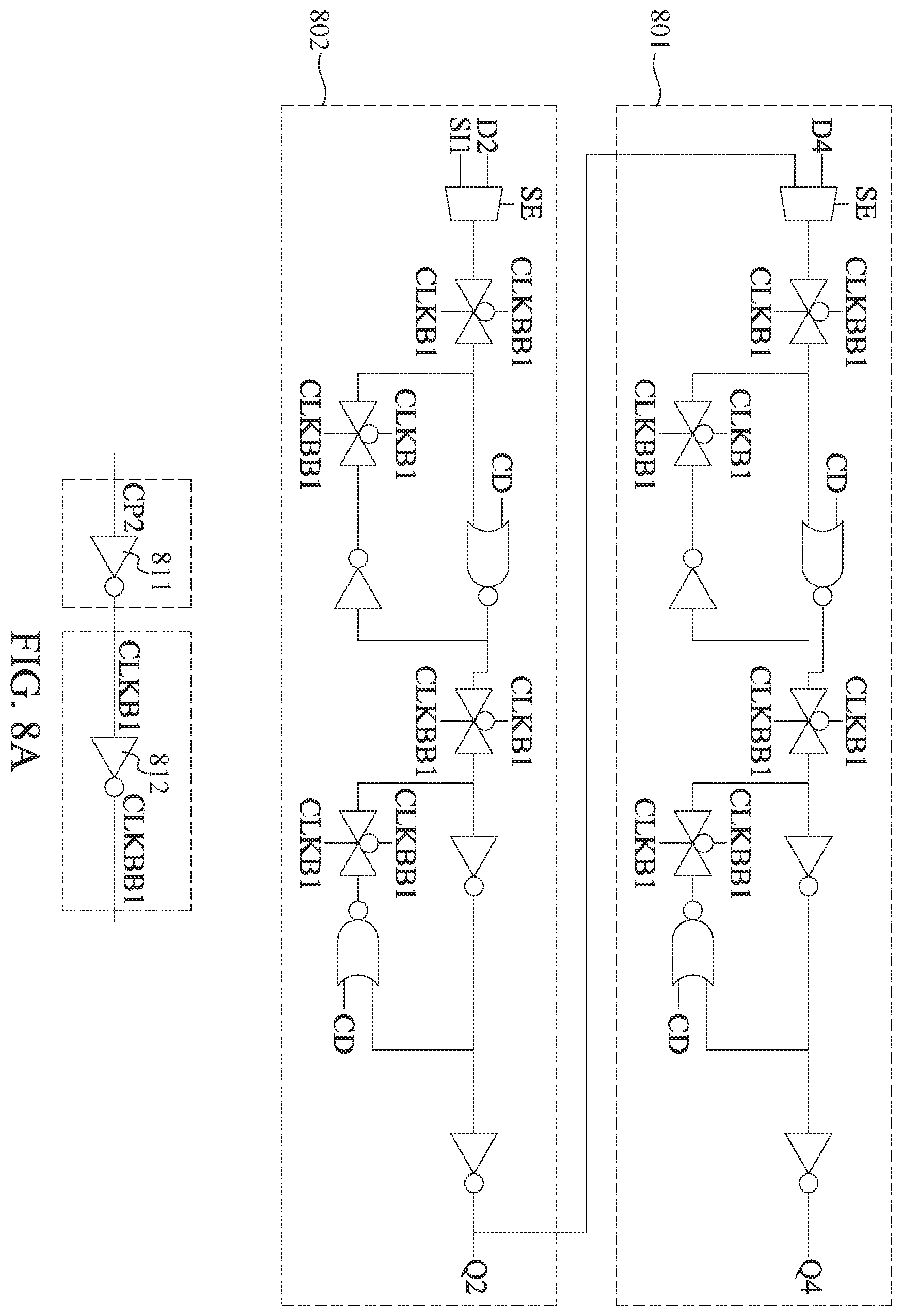 Patent US12401348 Figure 11 – Footprint for multi-bit flip flop