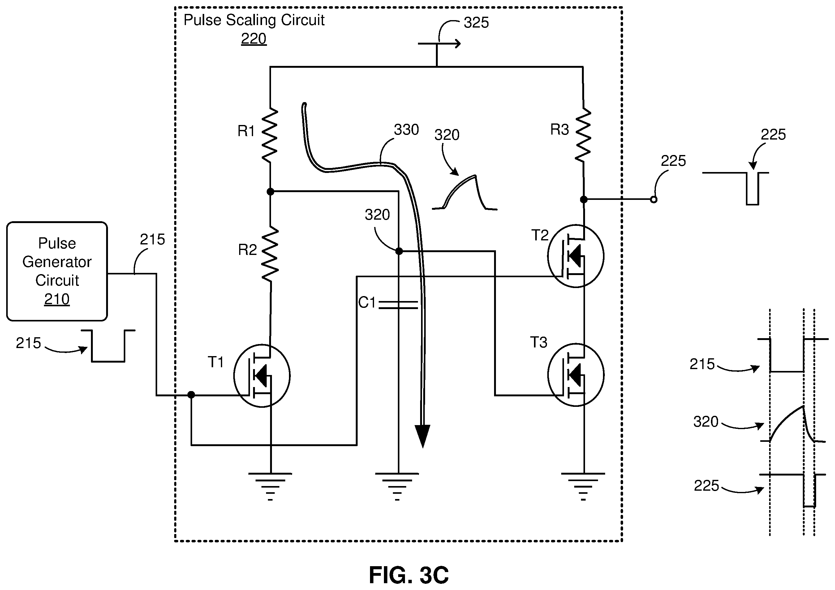 Patent US12401352 Figure 6 – Laser driver with pulse scaling circuit for laser displays