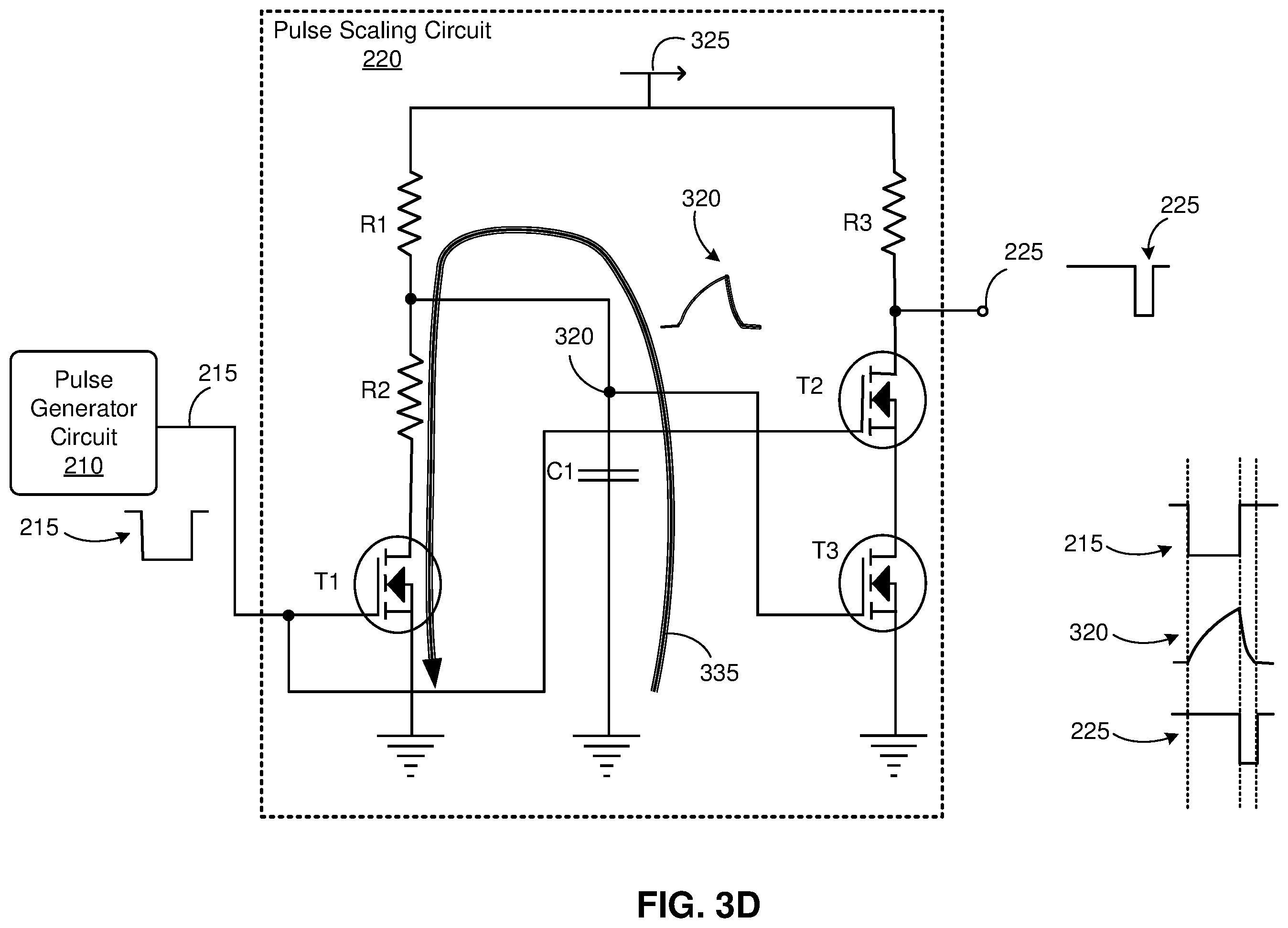 Patent US12401352 Figure 7 – Laser driver with pulse scaling circuit for laser displays