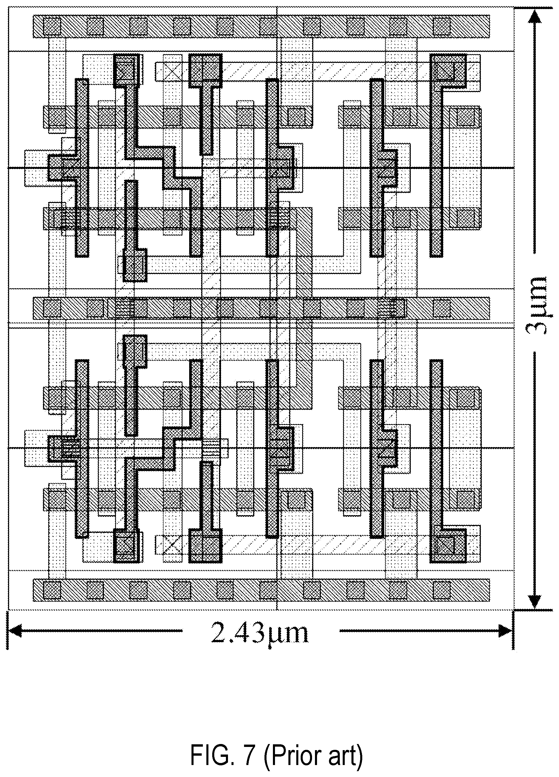 Patent US12401362 Figure 4 – PUF circuit based on threshold loss of MOSFETs