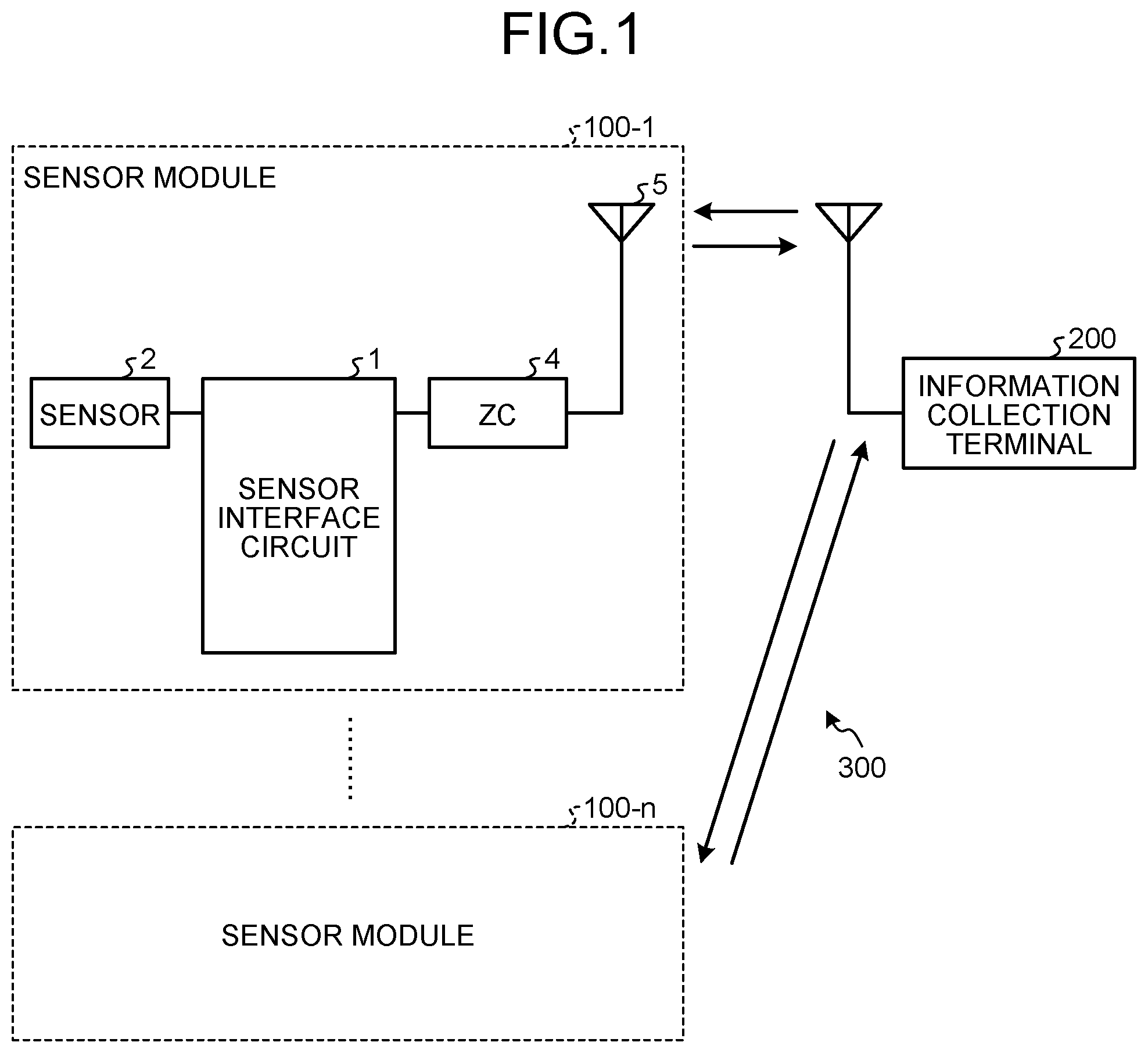 Patent US12401366 Figure 1 – Sensor interface circuit and sensor module