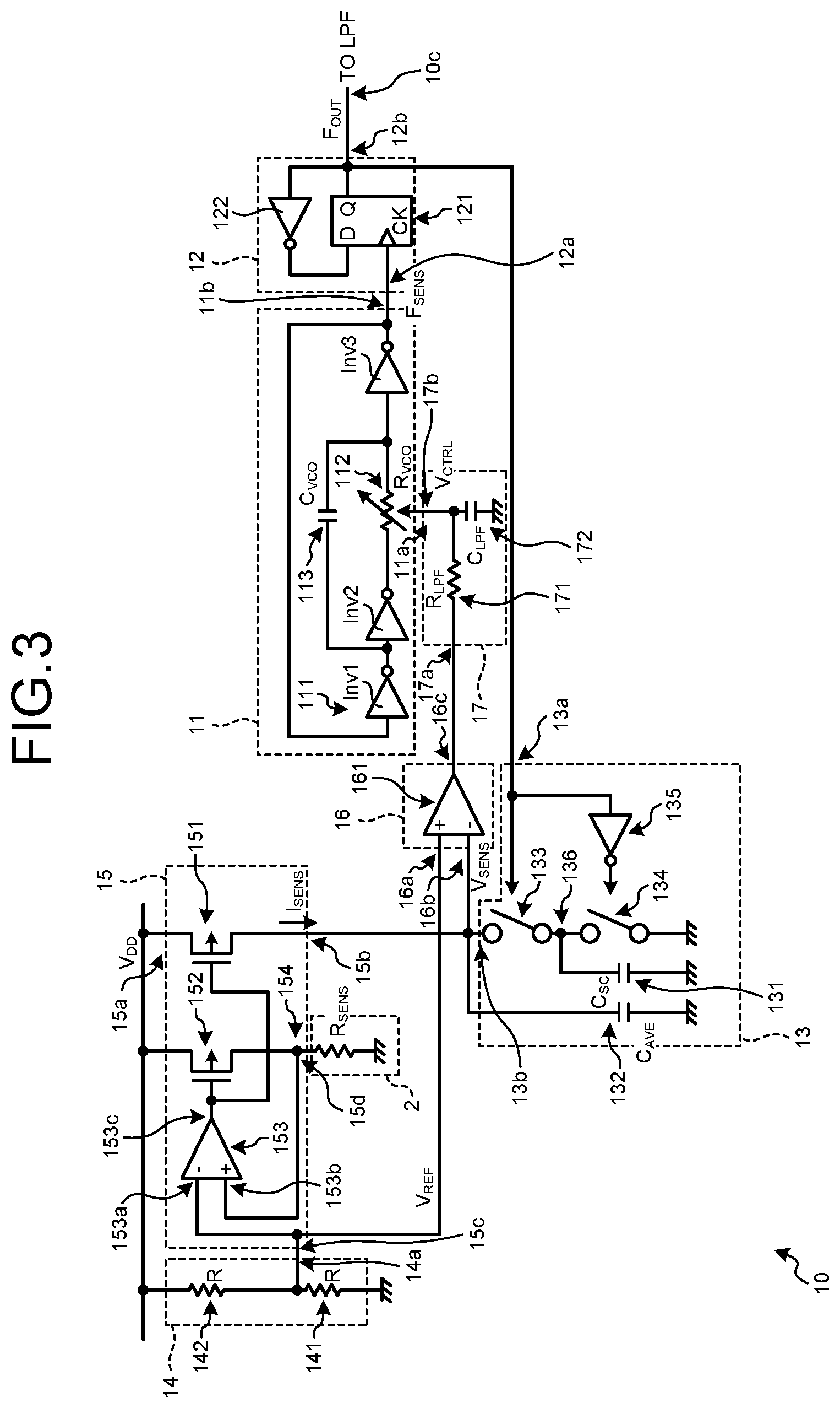 Patent US12401366 Figure 3 – Sensor interface circuit and sensor module
