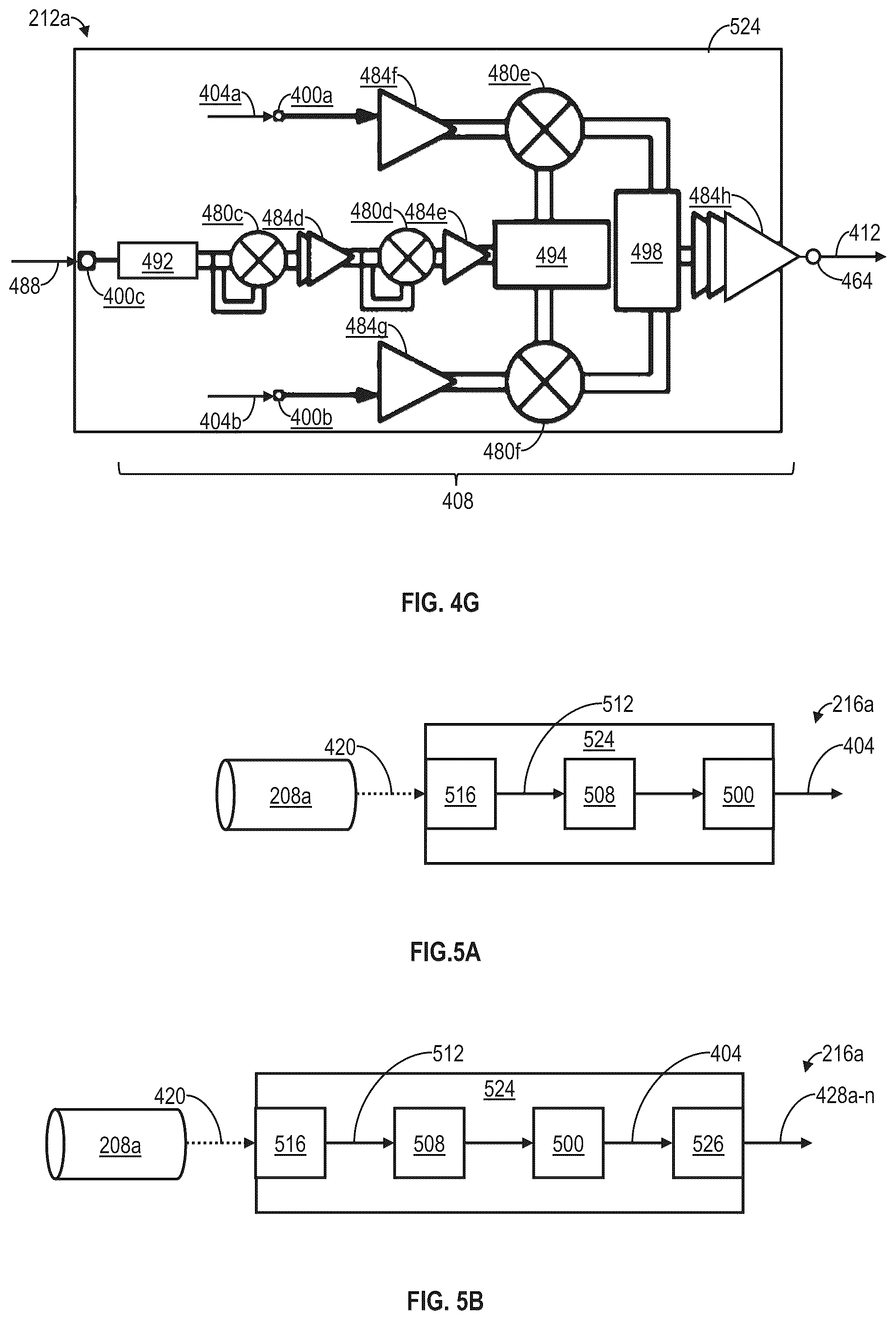 Patent US12401424 Figure 5 – Fiber-coupled Terahertz transceiver system
