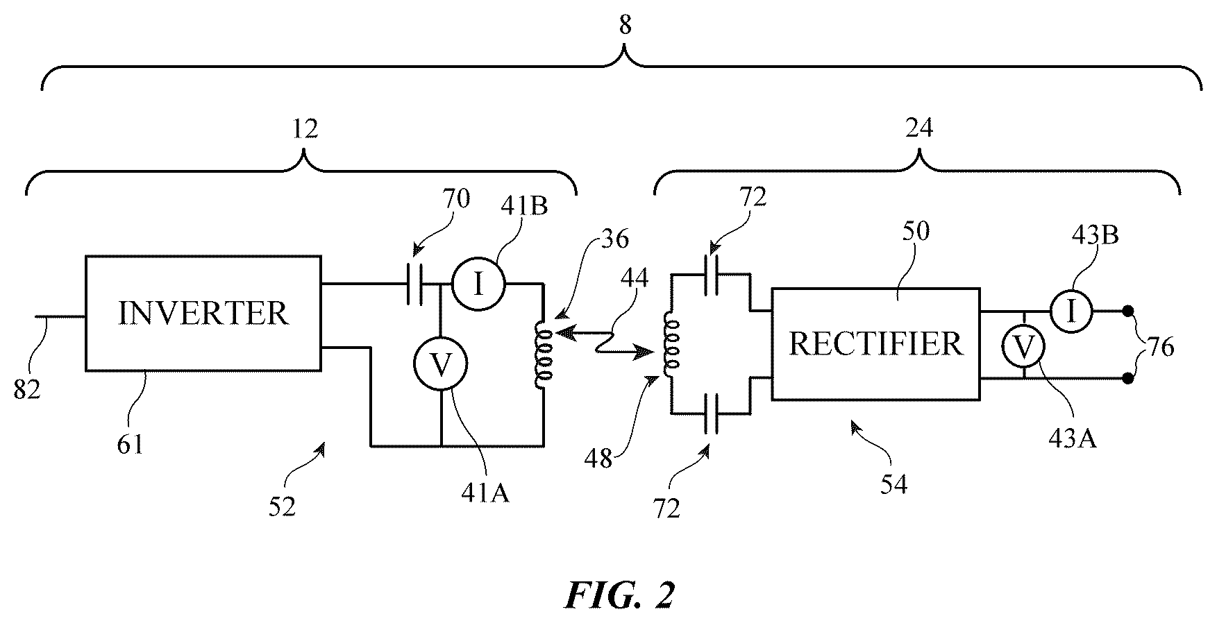 Patent US12401430 Figure 2 – Wireless power systems with interference mitigation