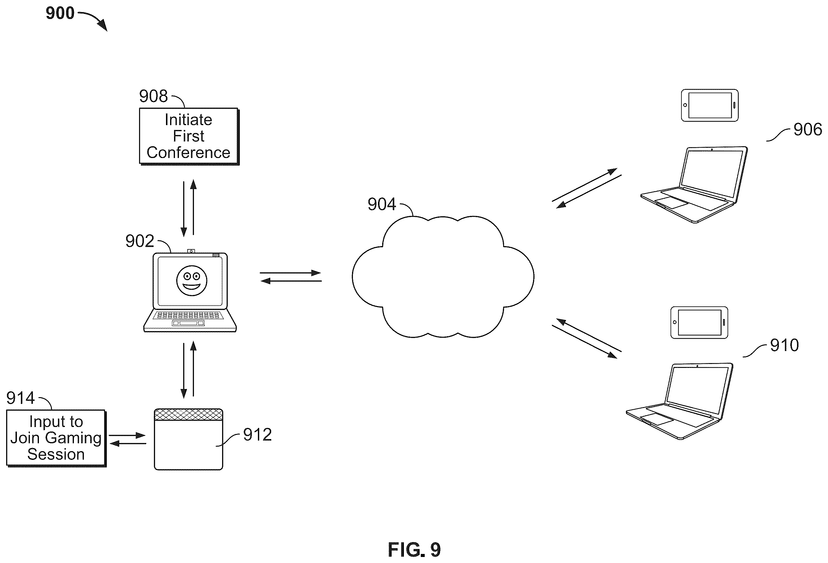 Patent US12401537 Figure 9 – Systems and methods for enabling a virtual assistant in different environments