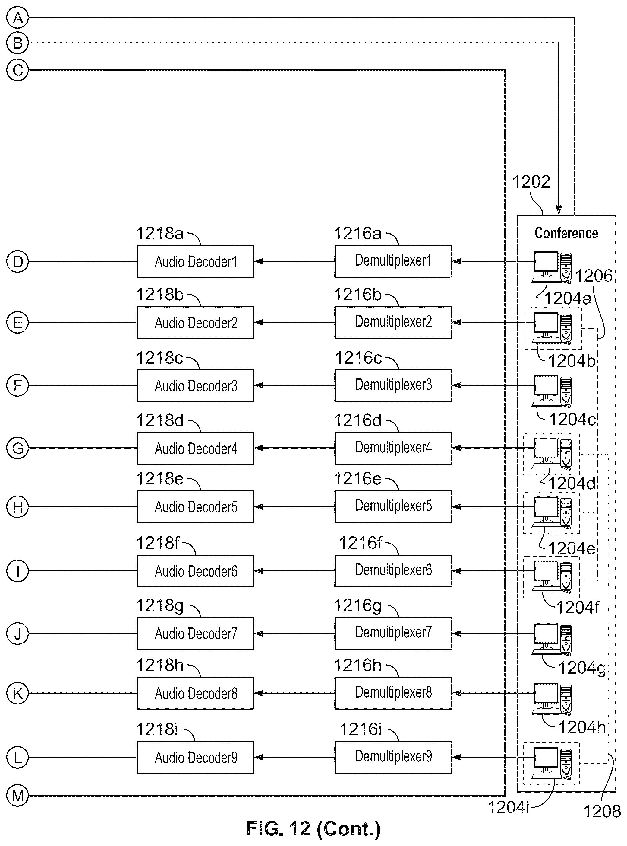 Patent US12401537 Figure 13 – Systems and methods for enabling a virtual assistant in different environments