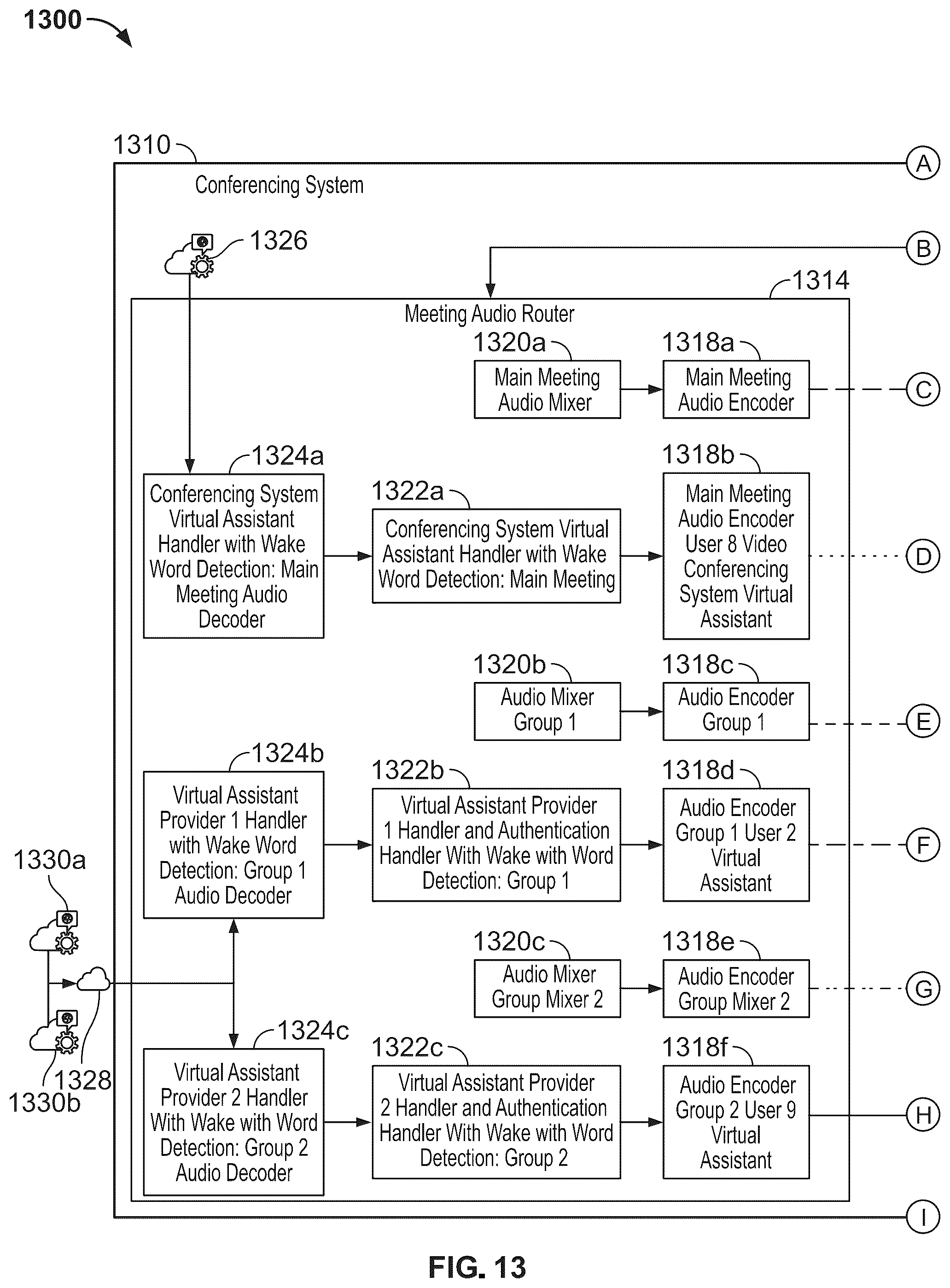 Patent US12401537 Figure 14 – Systems and methods for enabling a virtual assistant in different environments