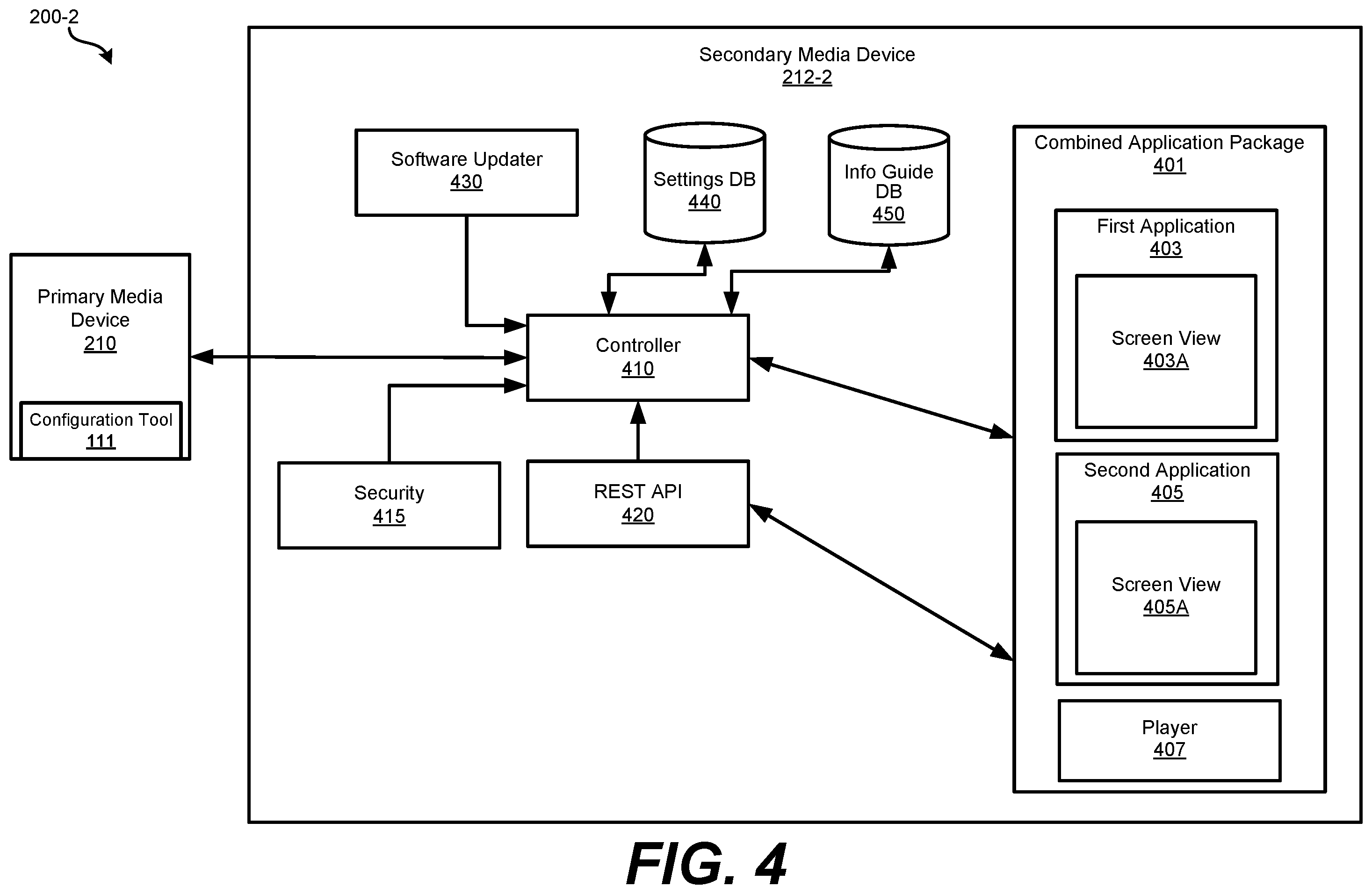 Patent US12401566 Figure 4 – Devices for facilitating streaming in a local network with a client-server architecture