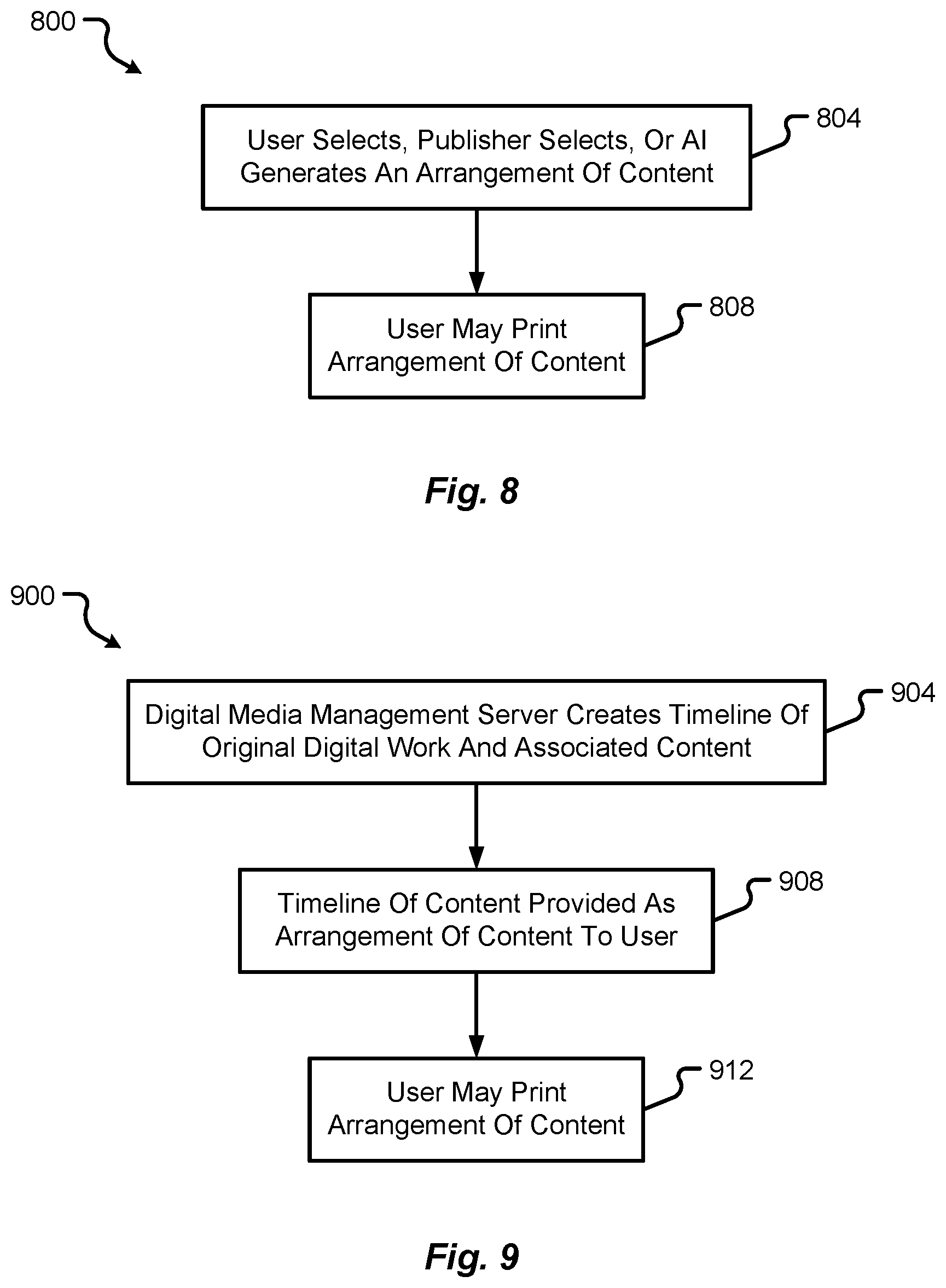 Patent US12401646 Figure 8 – Enhanced access to media, systems and methods