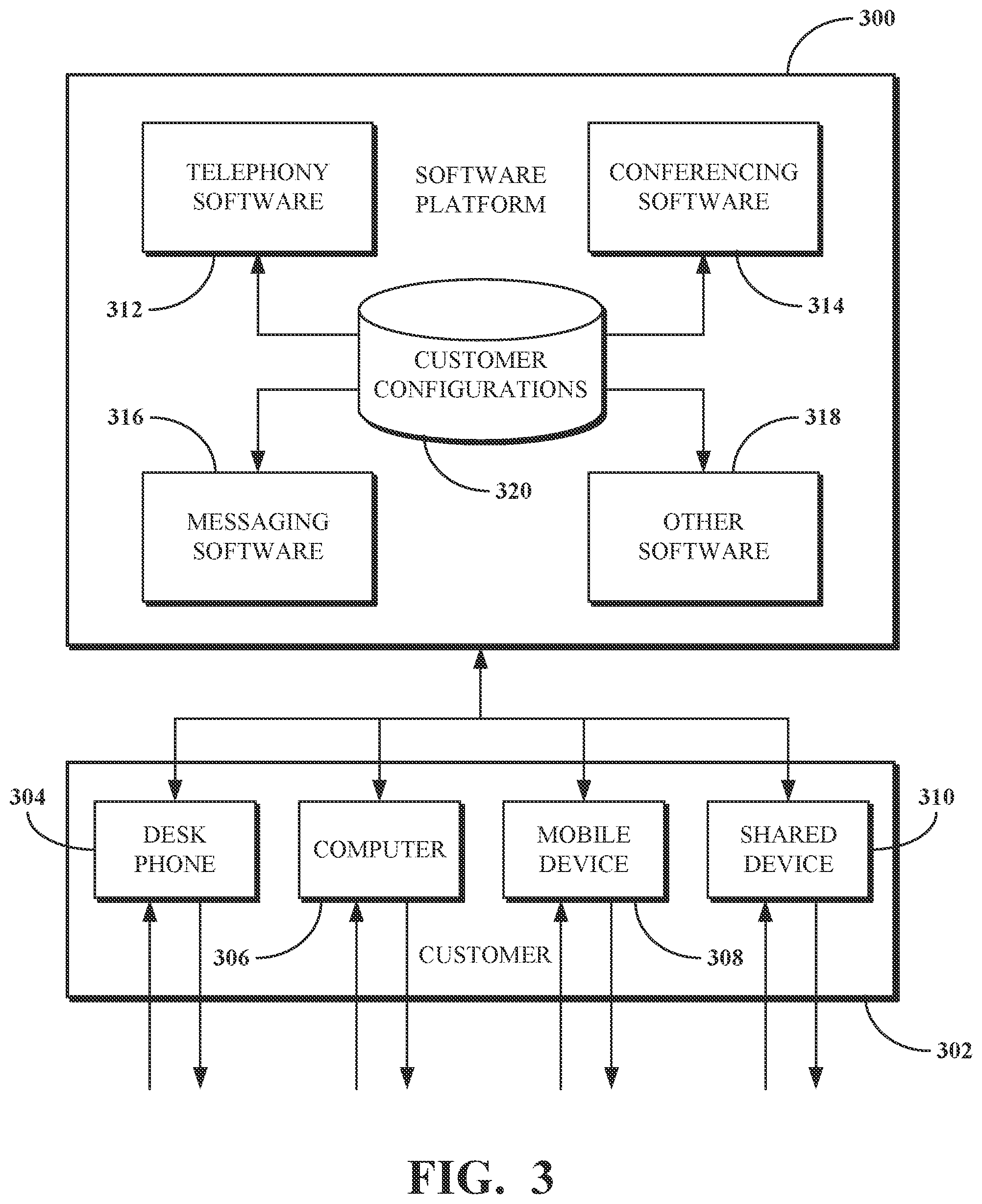 Patent US12401748 Figure 3 – Call flow modification based on un-anchored agent input