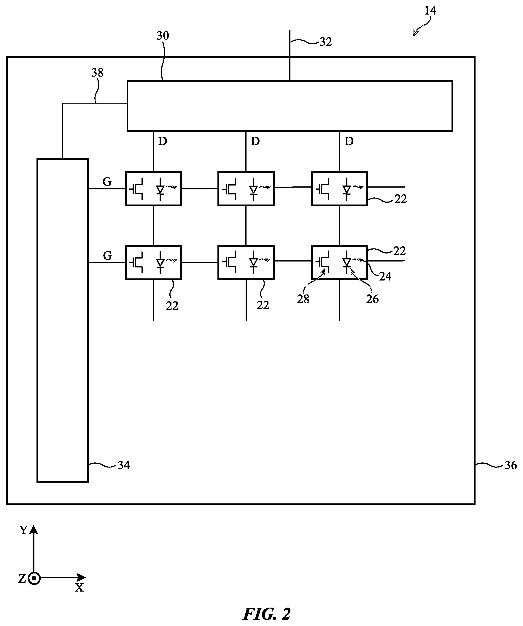 Patent US12401777 Figure 2 – Pixel arrangements for displays with lenticular lenses
