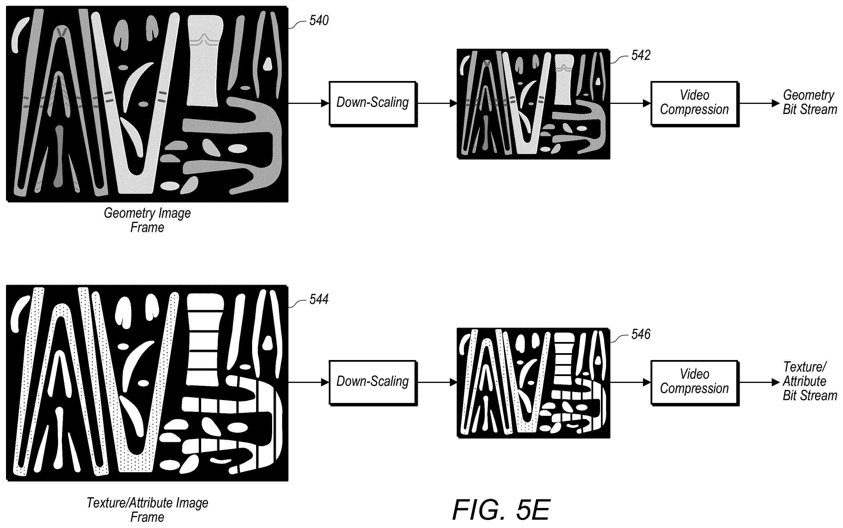 Patent US12401822 Figure 16 – Bit stream structure for compressed point cloud data