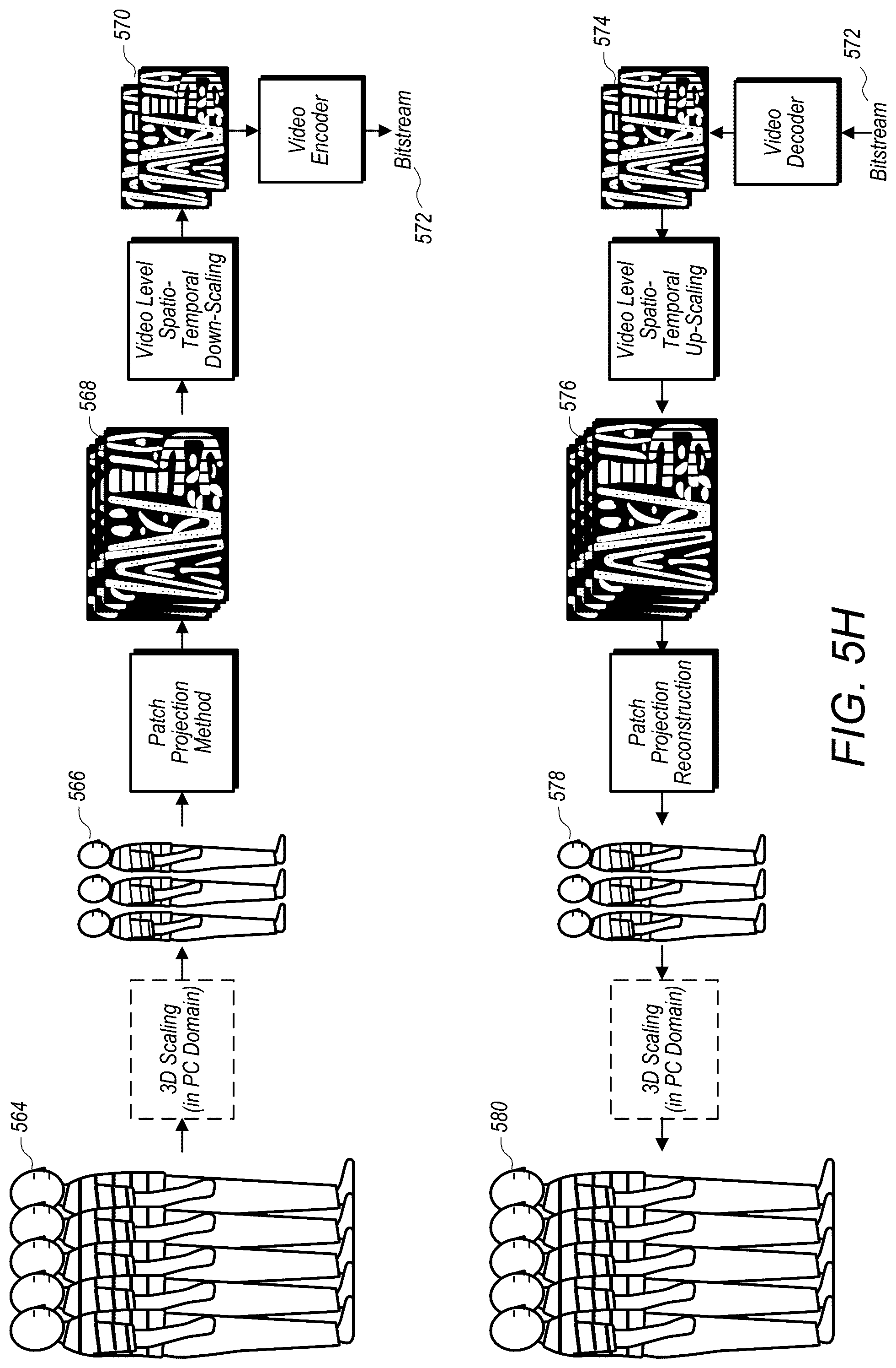 Patent US12401822 Figure 19 – Bit stream structure for compressed point cloud data