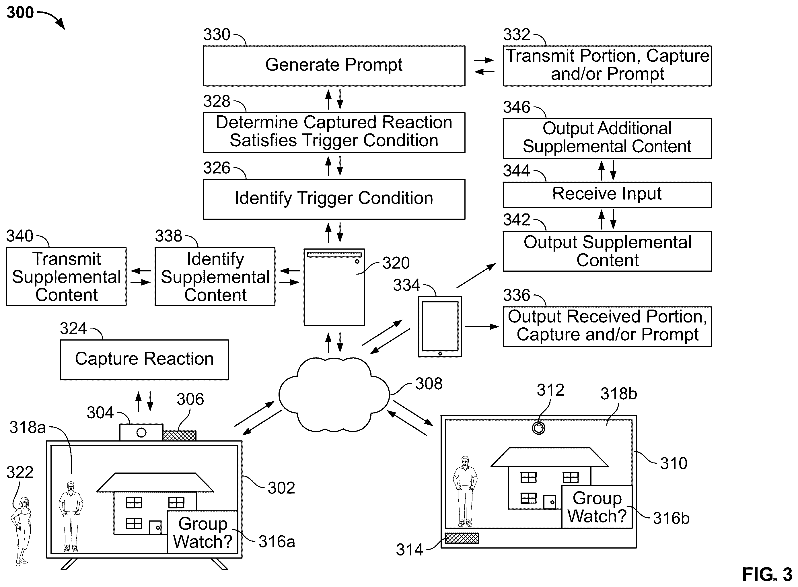 Patent US12401849 Figure 3 – Systems and methods for enhancing group media session interactions