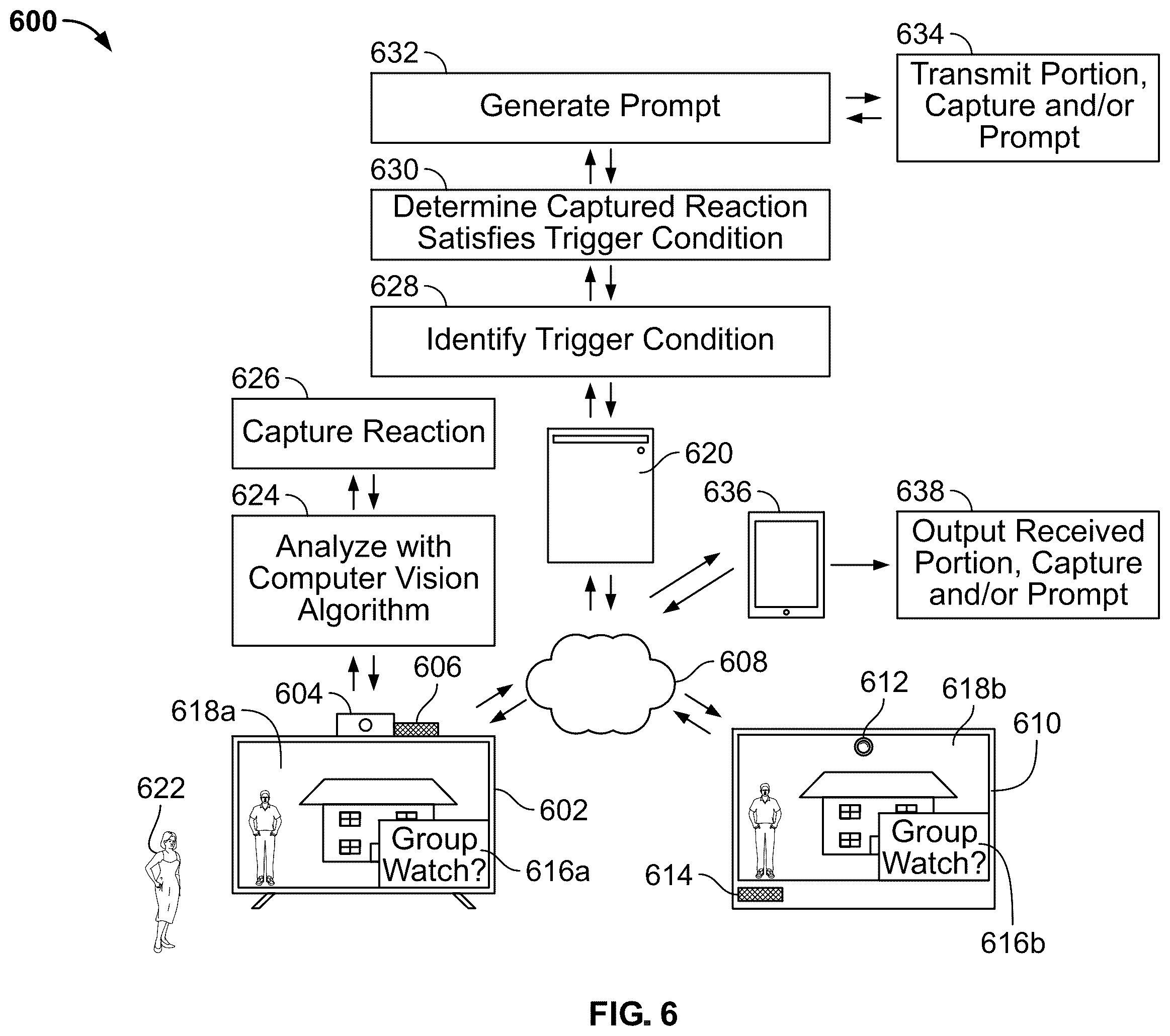 Patent US12401849 Figure 6 – Systems and methods for enhancing group media session interactions