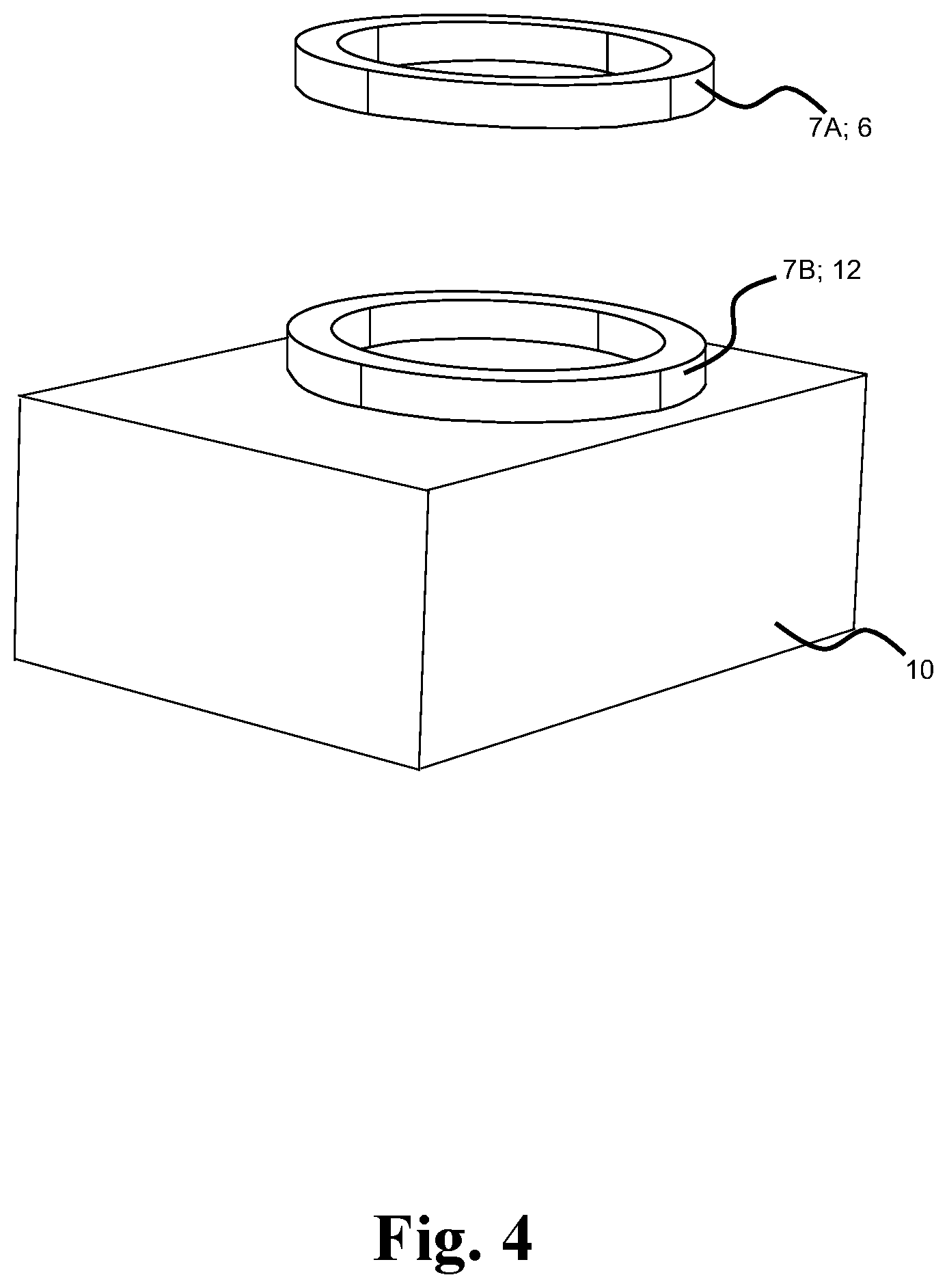 Patent US12401956 Figure 4 – Hearing device with a suspended microphone