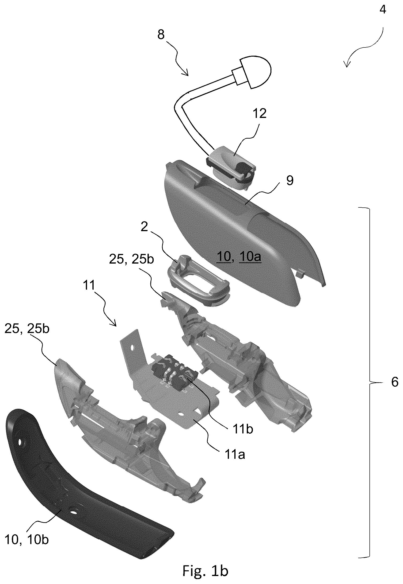 Patent US12401957 Figure 2 – Socket connector for a hearing device