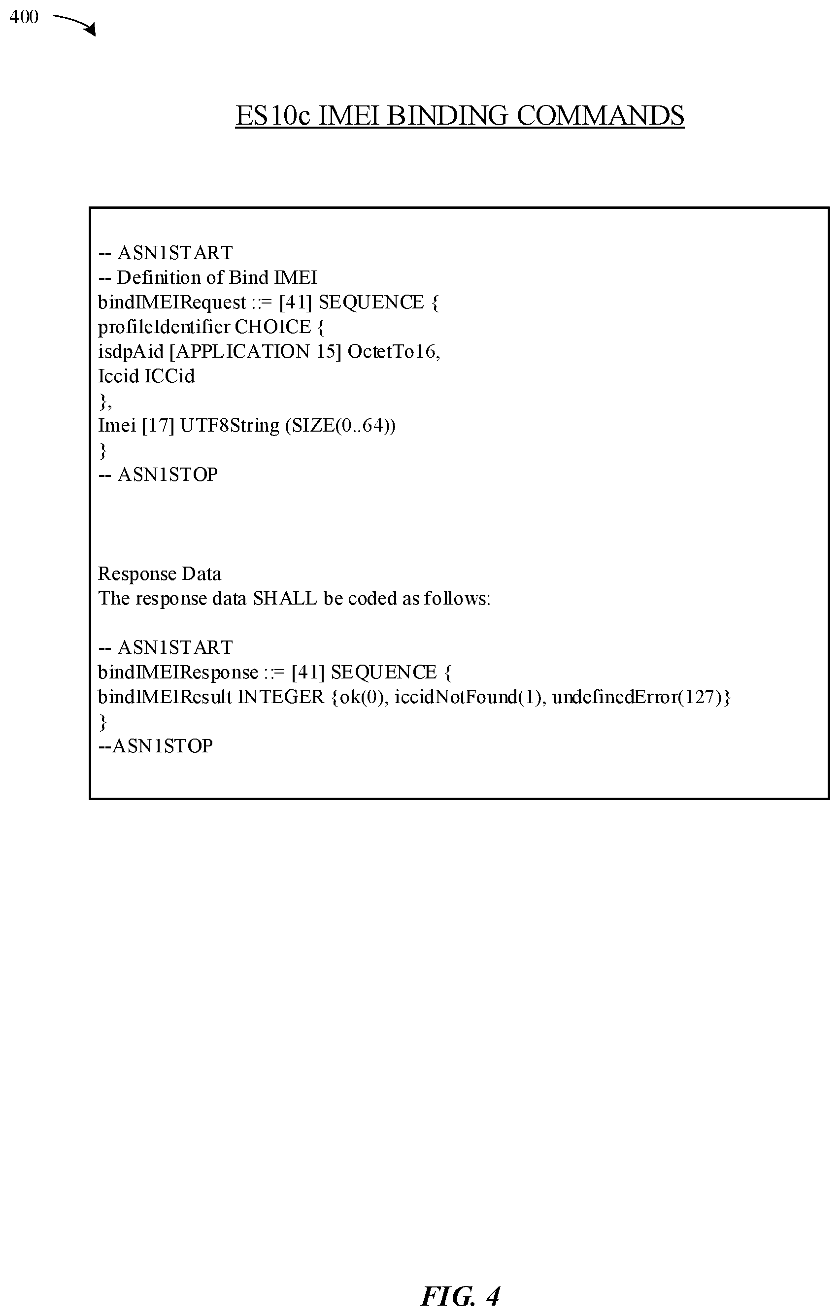 Patent US12401976 Figure 4 – IMEI binding and dynamic IMEI provisioning for wireless devices