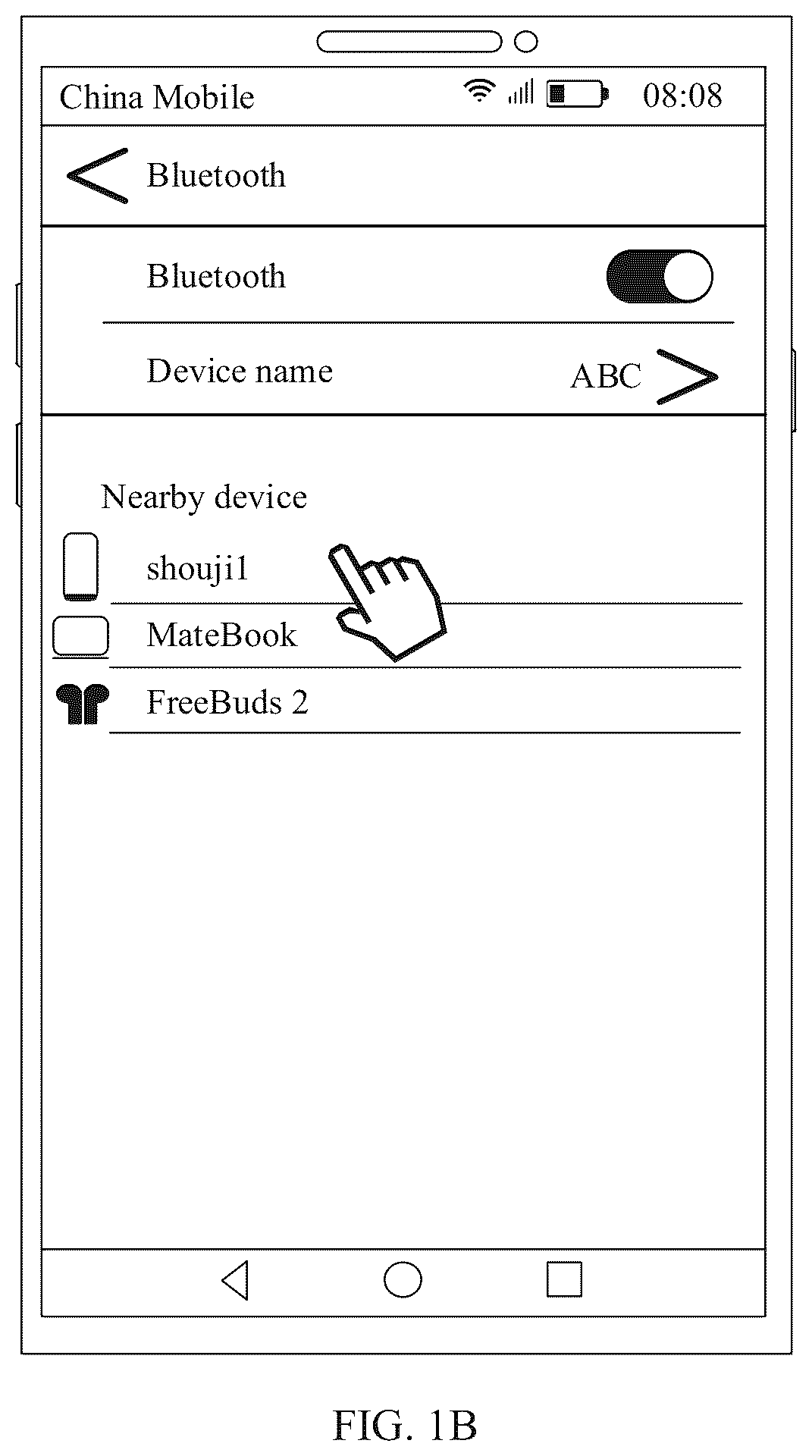 Patent US12401980 Figure 2 – Method for displaying Bluetooth device identifier and electronic device