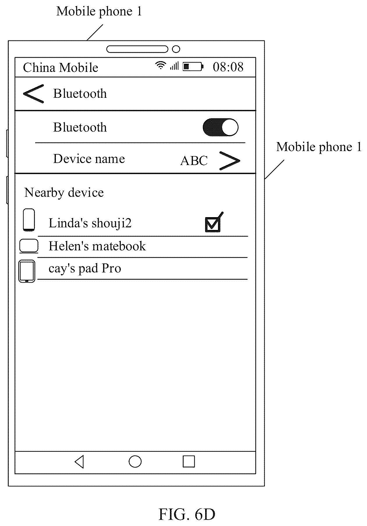 Patent US12401980 Figure 12 – Method for displaying Bluetooth device identifier and electronic device