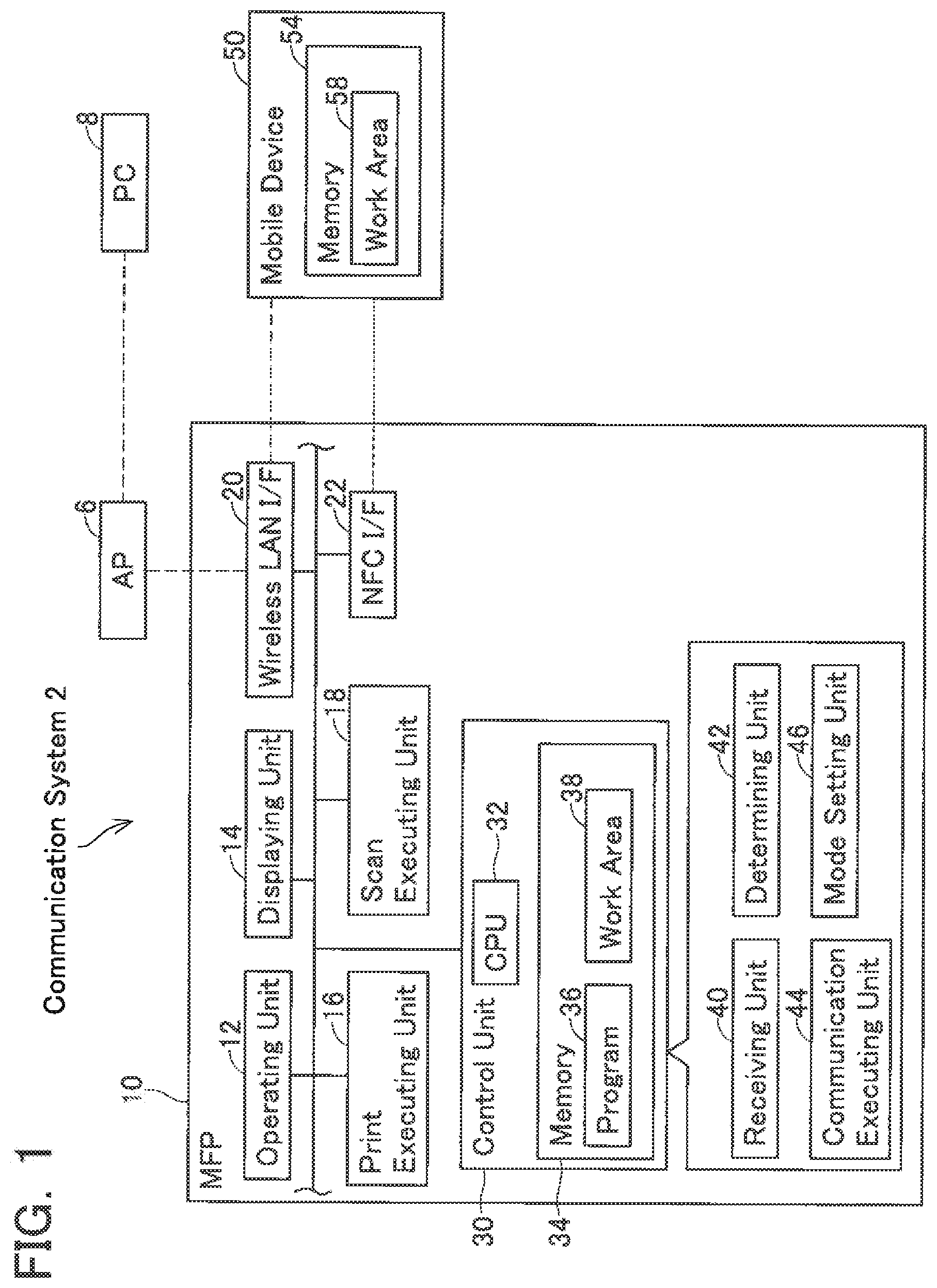 Patent US12401981 Figure 1 – Communication device