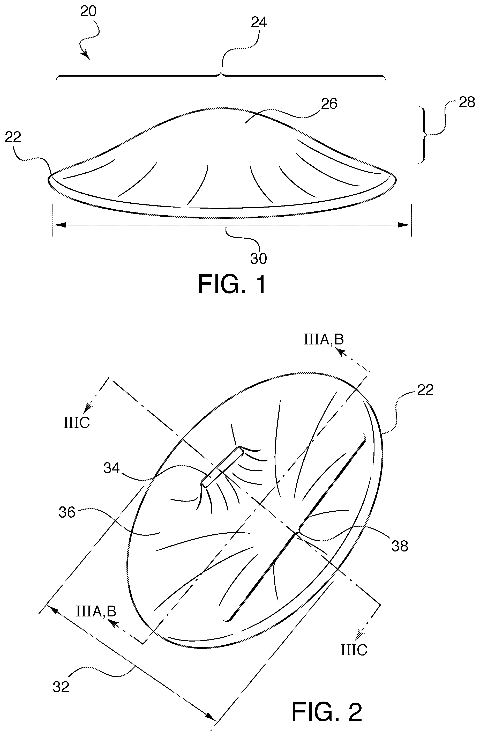 Patent US12403003 — Tympanic membrane patch and loading vehicle — Figure 1