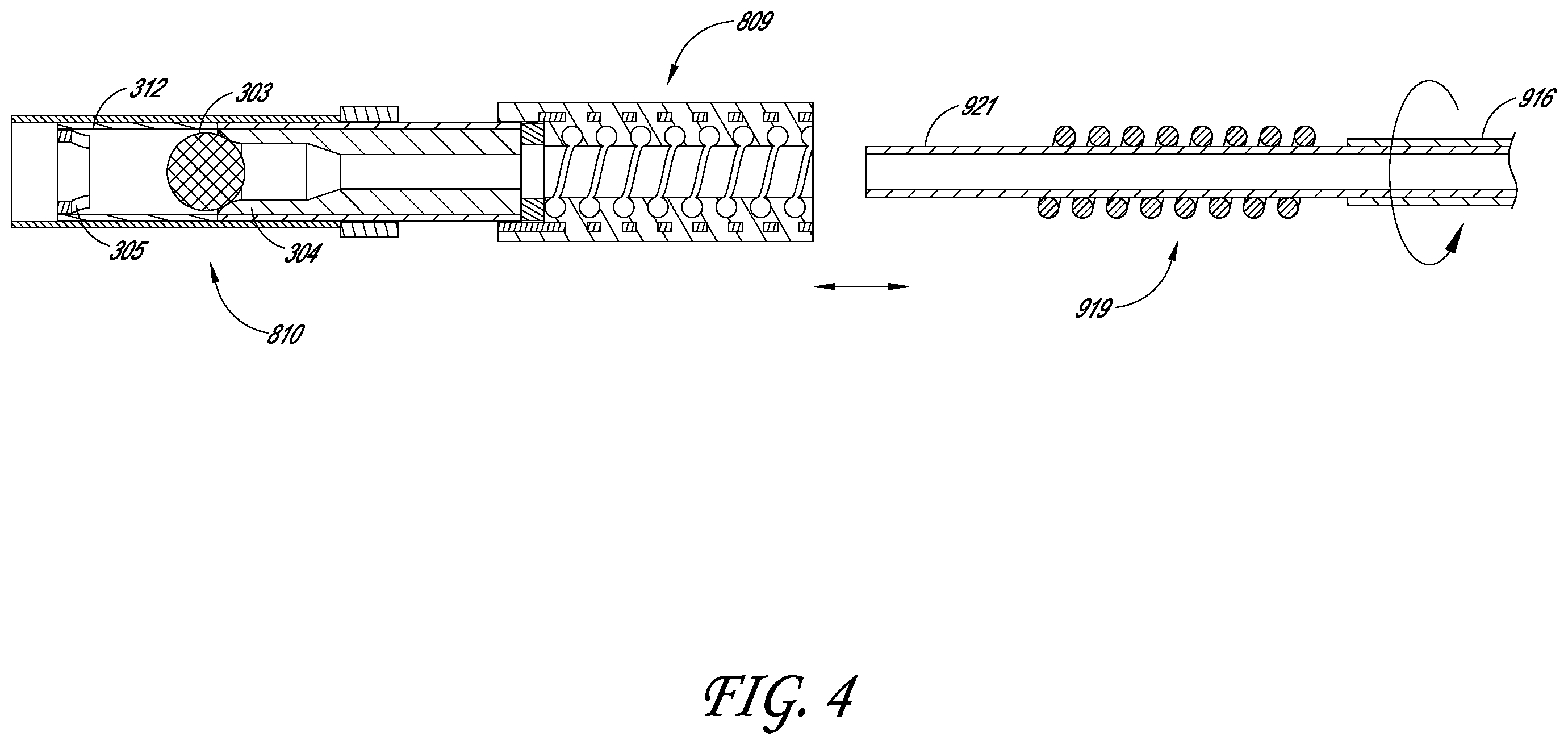 Patent US12403007 Figure 6 – Prosthetic implant delivery device with introducer catheter