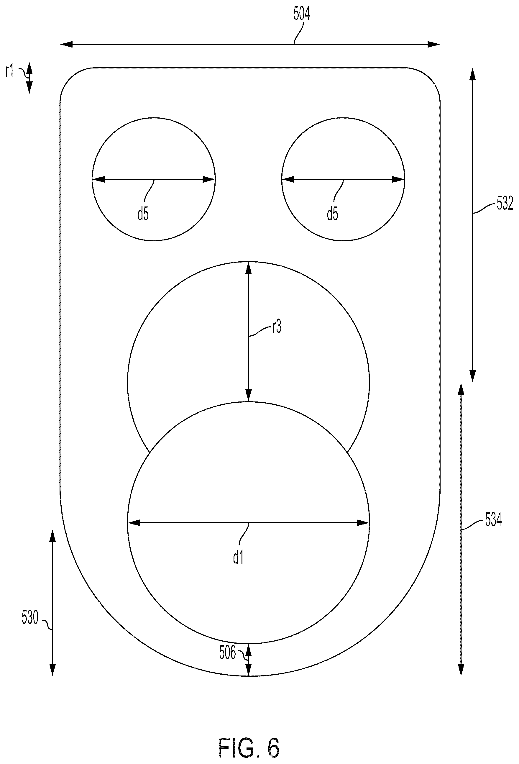 Patent US12403009 Figure 6 – Femoral head arthroplasty system