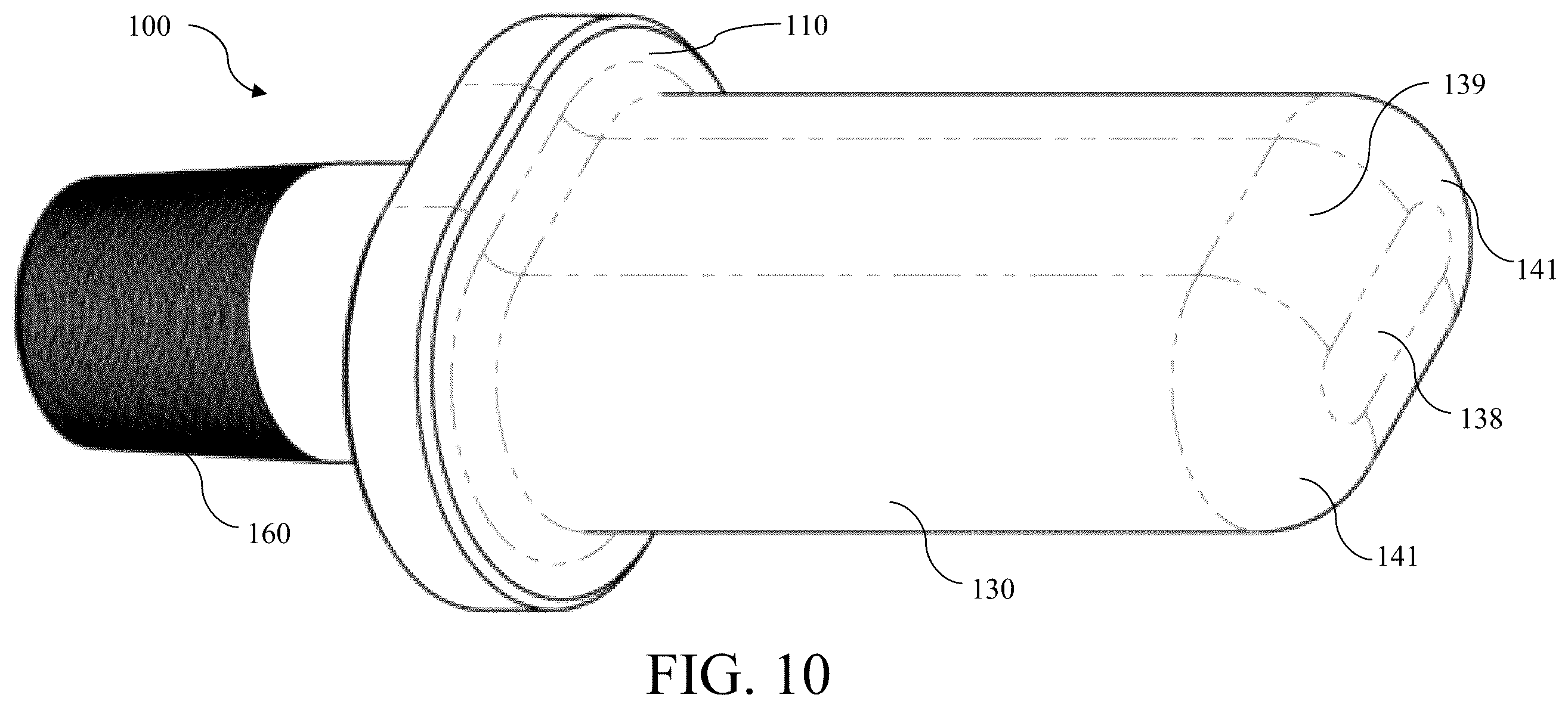 Patent US12403009 Figure 10 – Femoral head arthroplasty system