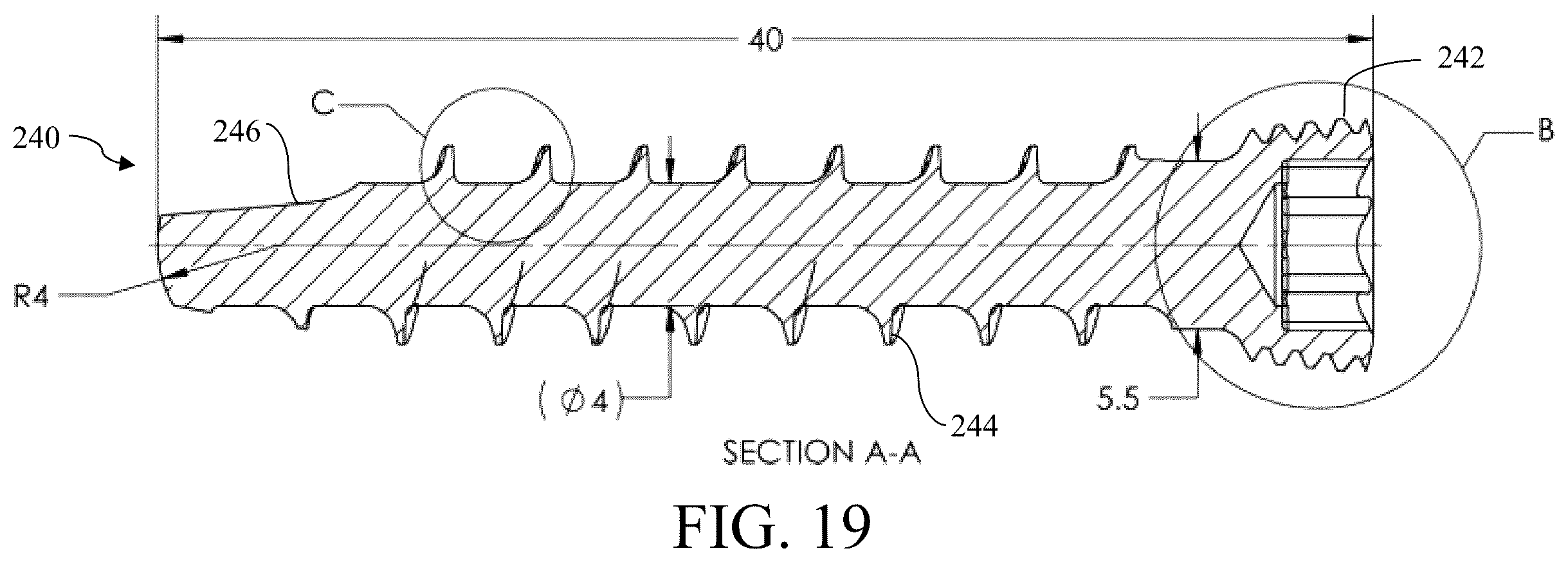 Patent US12403009 Figure 16 – Femoral head arthroplasty system