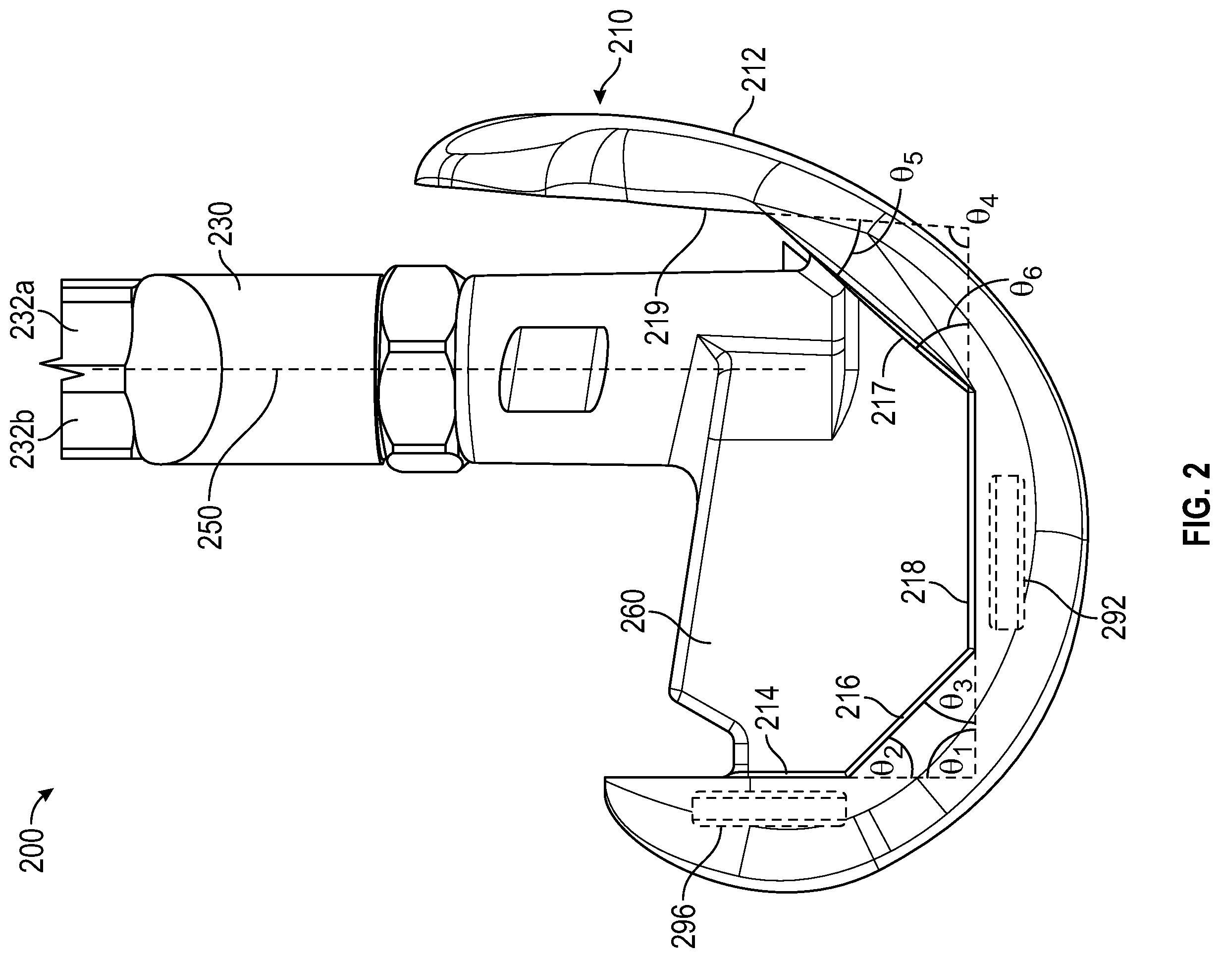 Patent US12403010 Figure 2 – Knee replacement implant having stackable spacers