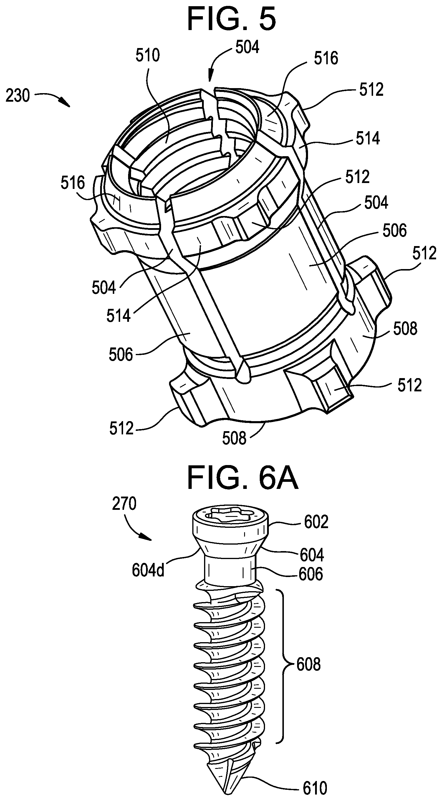 Patent US12403011 Figure 6 – Baseplate of a modular shoulder joint prosthesis and related methods for implanting the same