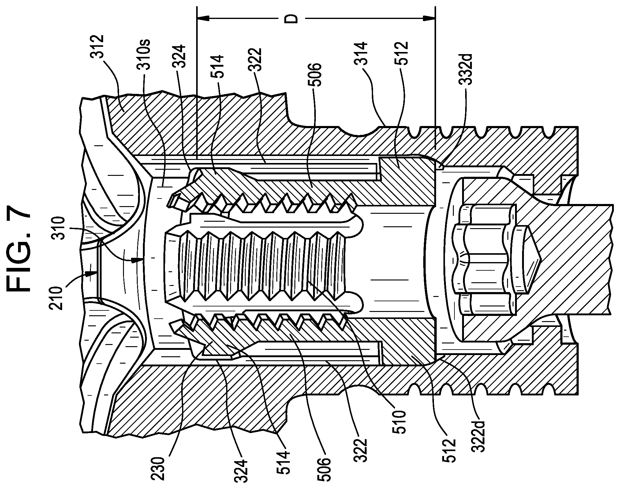 Patent US12403011 Figure 8 – Baseplate of a modular shoulder joint prosthesis and related methods for implanting the same