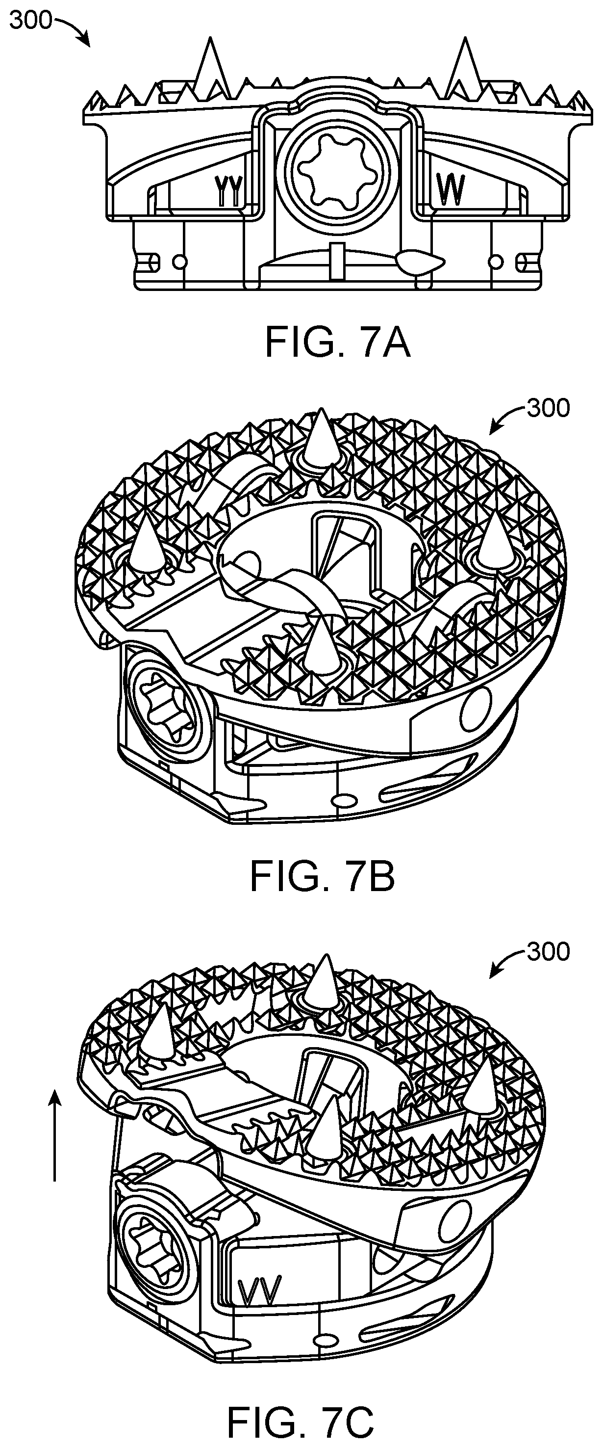 Patent US12403014 Figure 6 – Variable lordosis endplate