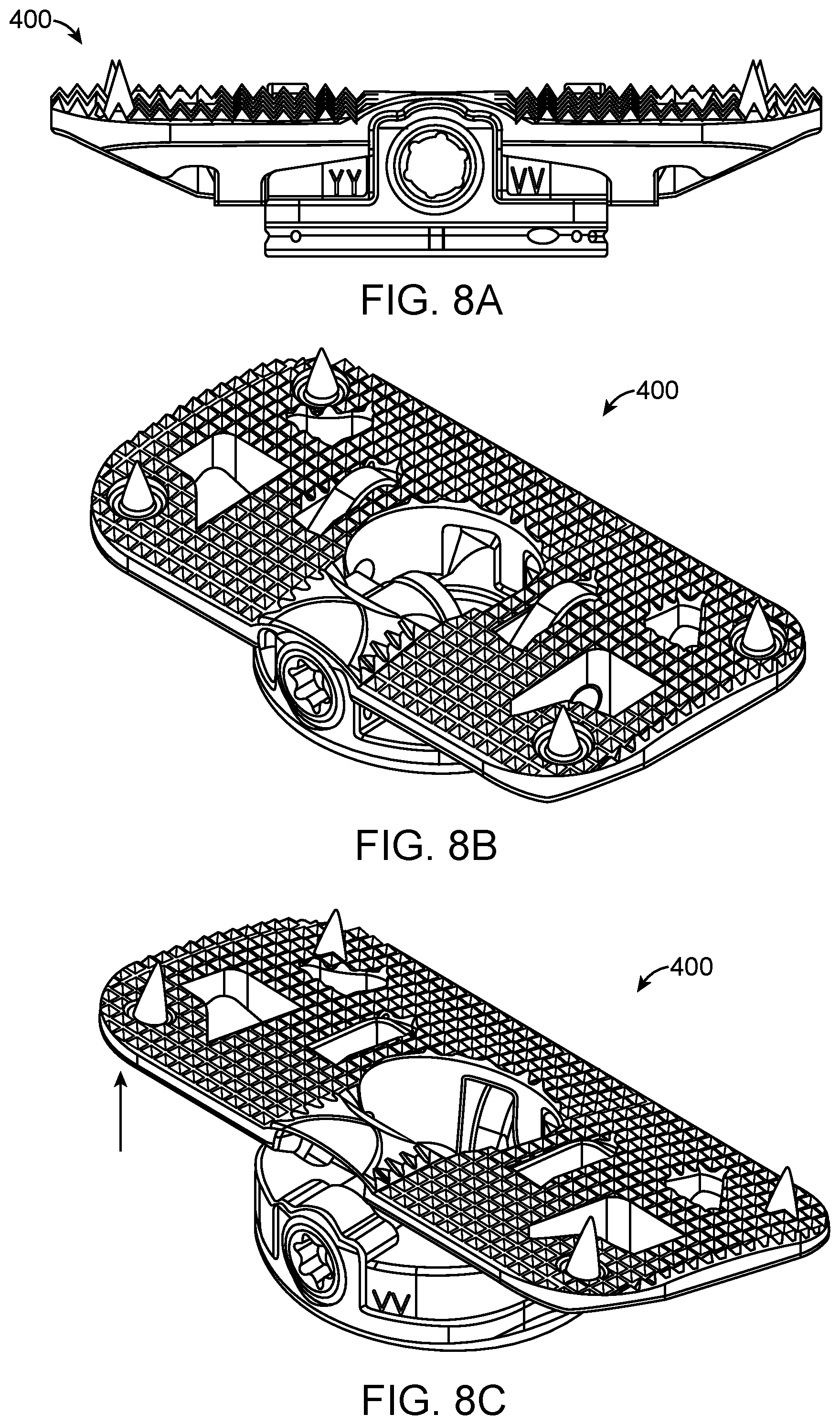Patent US12403014 Figure 7 – Variable lordosis endplate