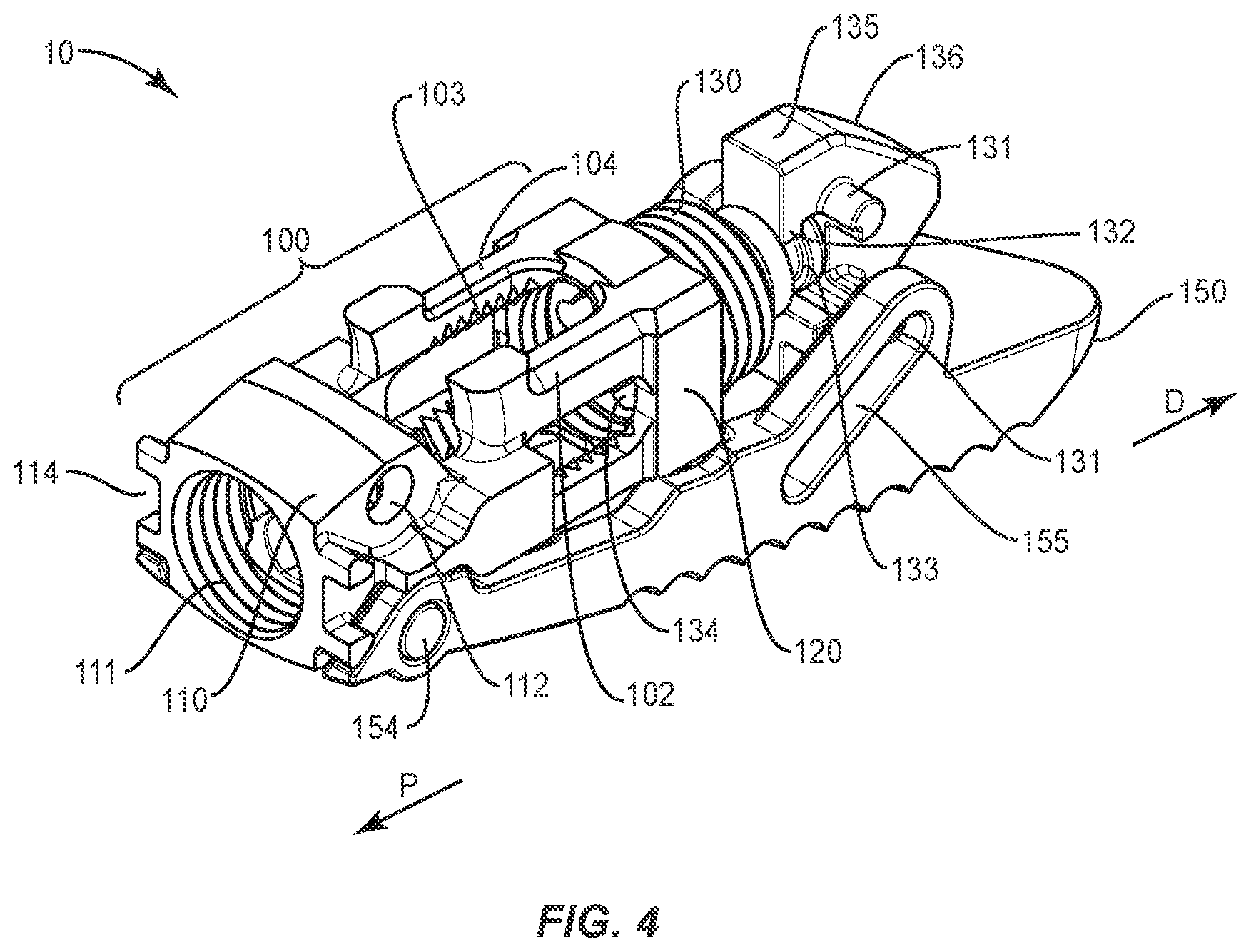 Patent US12403018 Figure 5 – Expandable spinal implant system and method of using same